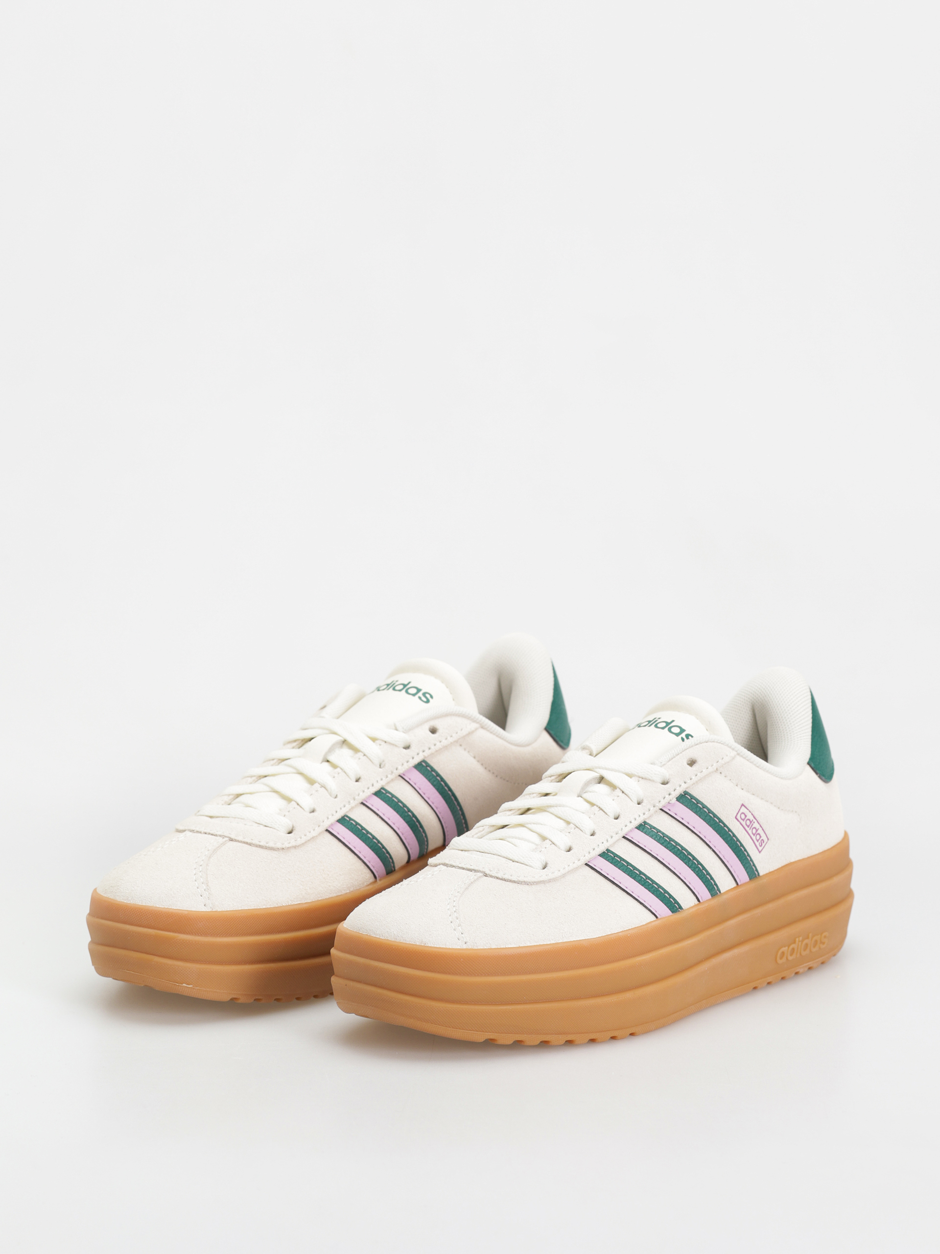 Buty adidas Vl Court Bold Wmn (owhite/cgreen/blilil)