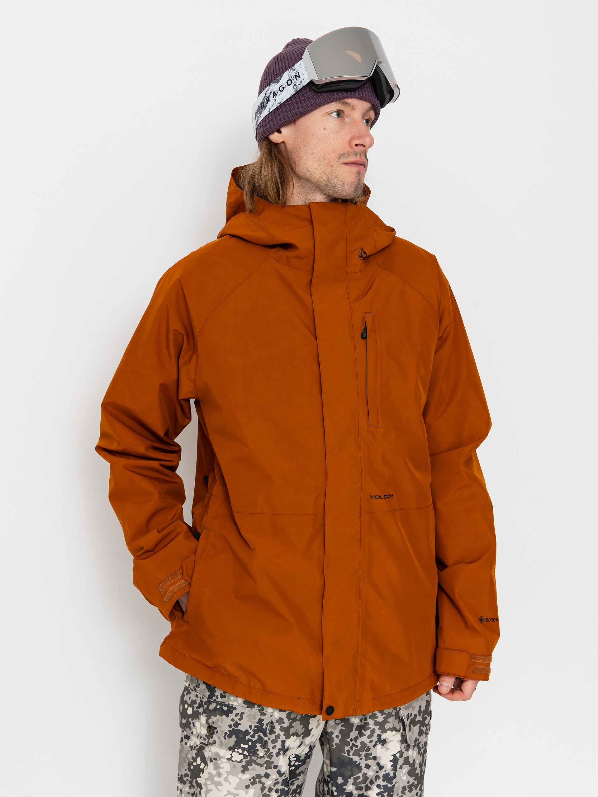 Męska Kurtka snowboardowa Volcom Dua Ins Gore (caramel)