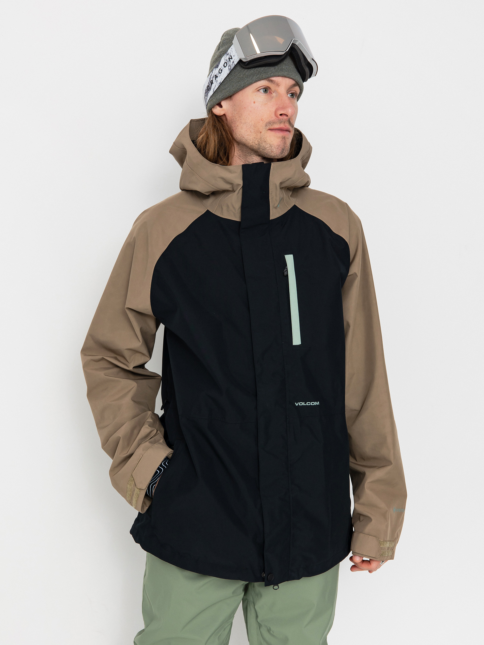 Męska Kurtka snowboardowa Volcom Dua Gore Tex (chestnut brown)