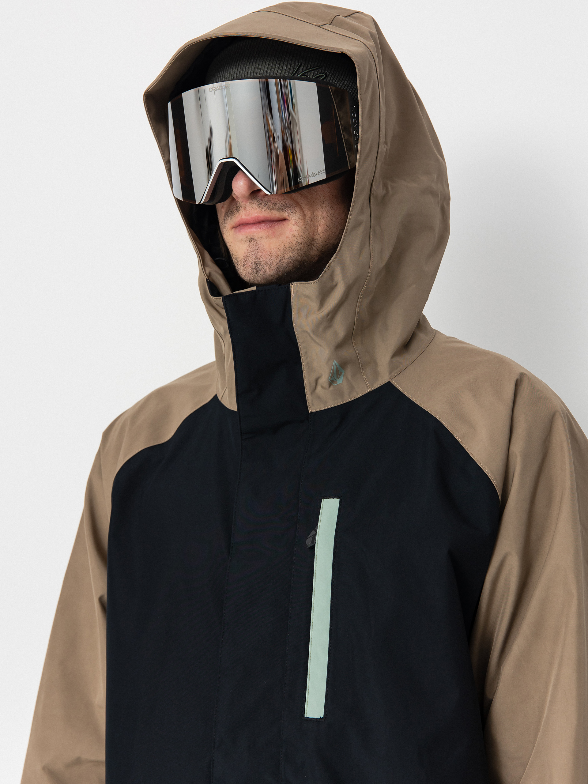 Męska Kurtka snowboardowa Volcom Dua Gore Tex (chestnut brown)