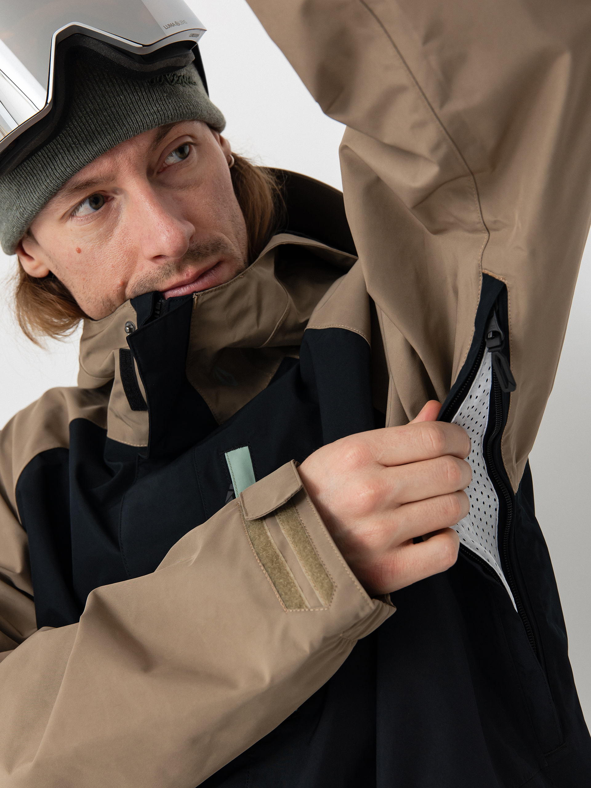 Męska Kurtka snowboardowa Volcom Dua Gore Tex (chestnut brown)