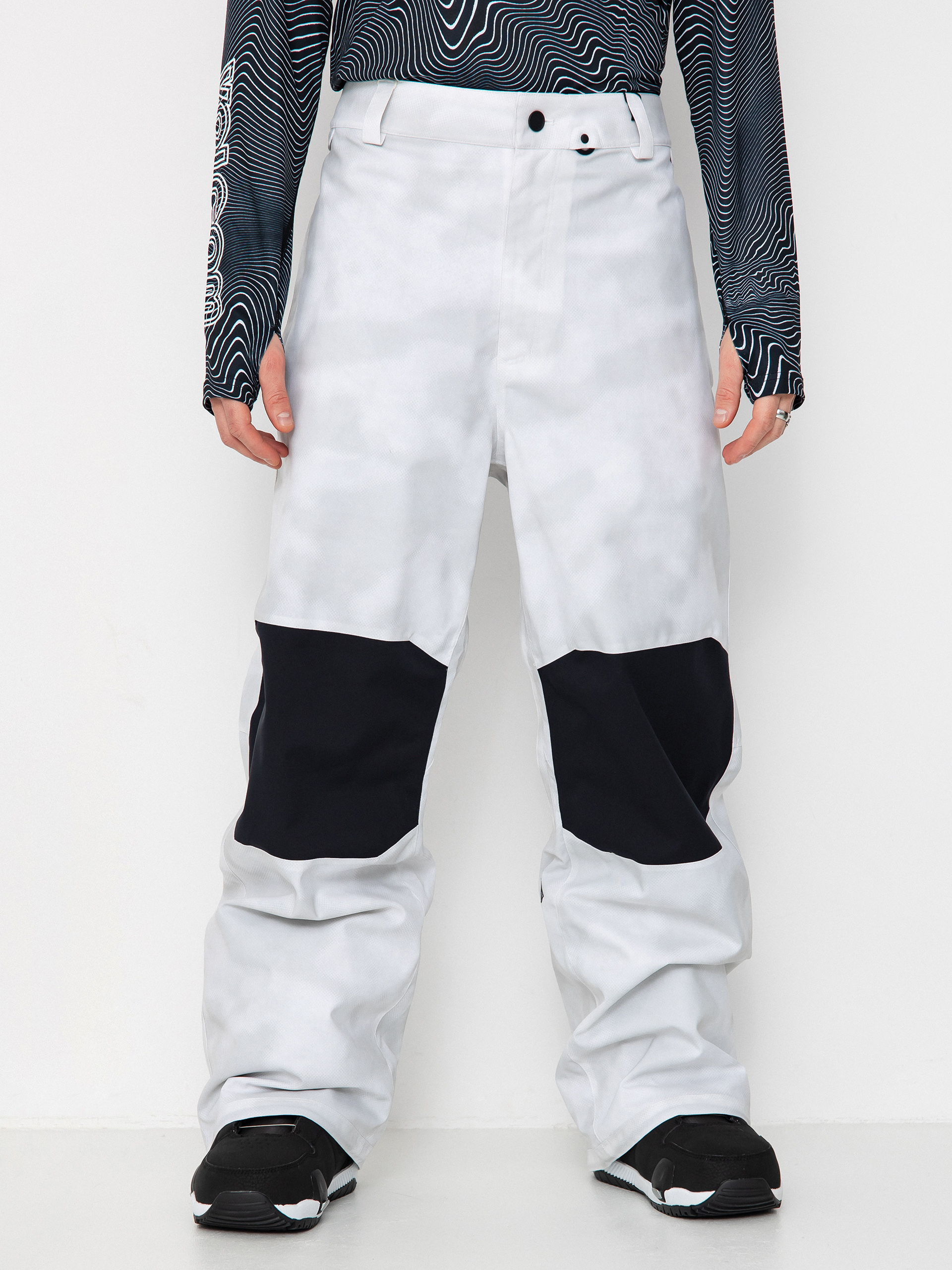 Męskie Spodnie snowboardowe Volcom Snow Billow (white camo)