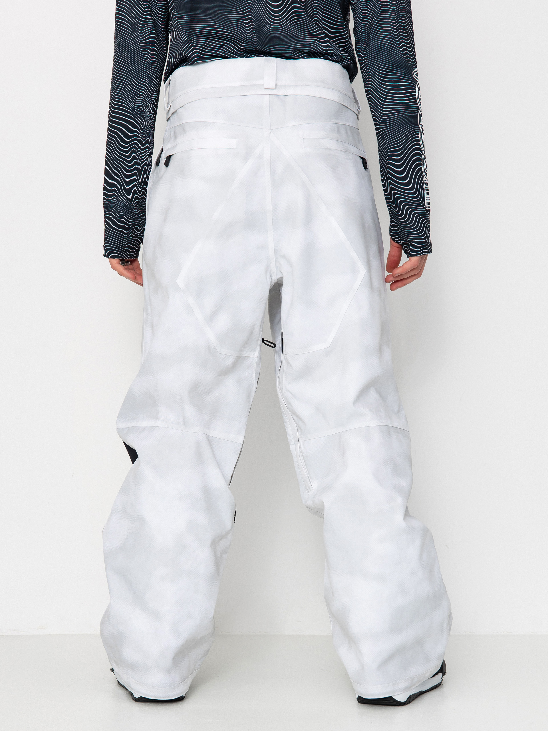 Męskie Spodnie snowboardowe Volcom Snow Billow (white camo)