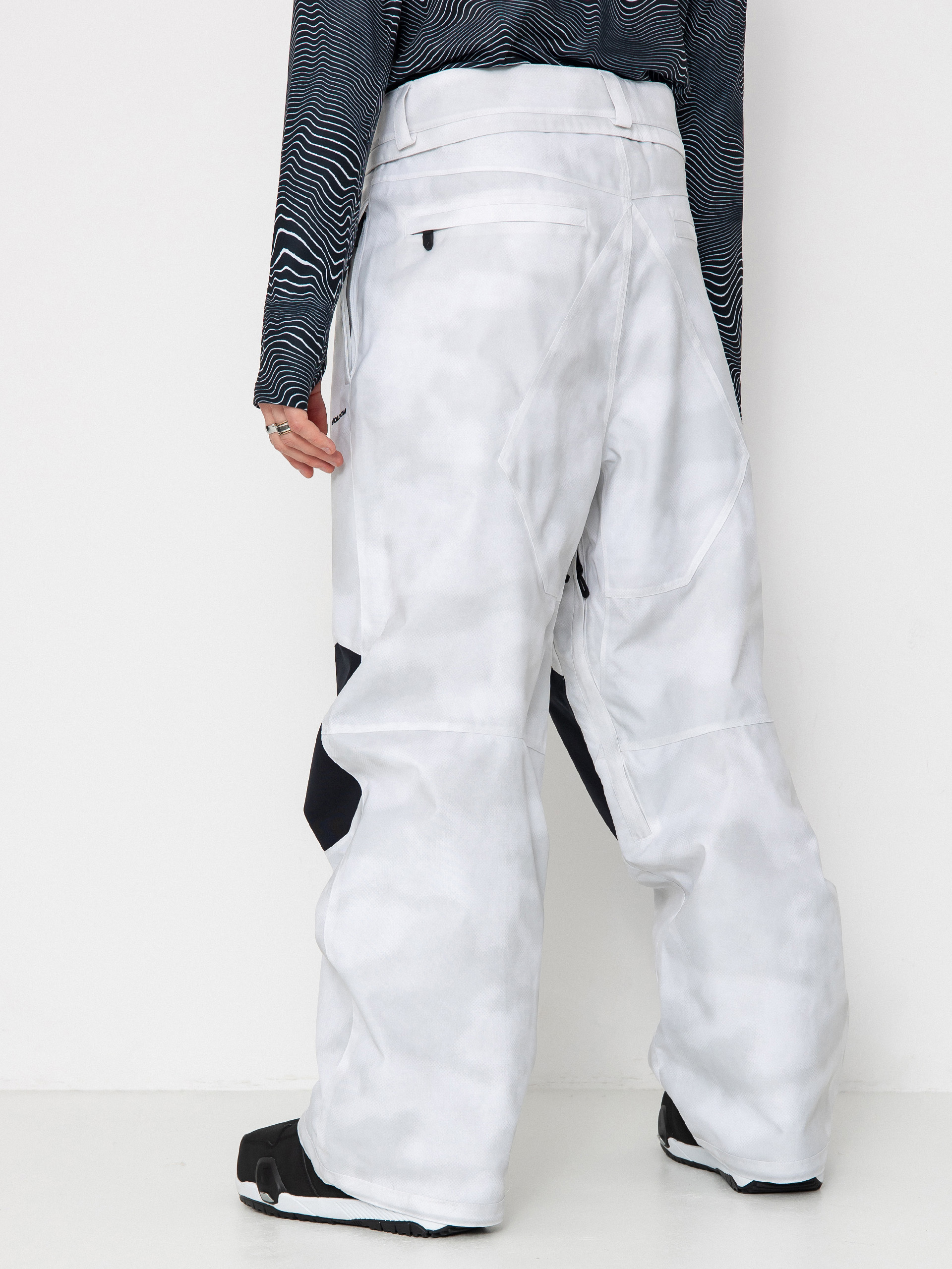 Męskie Spodnie snowboardowe Volcom Snow Billow (white camo)