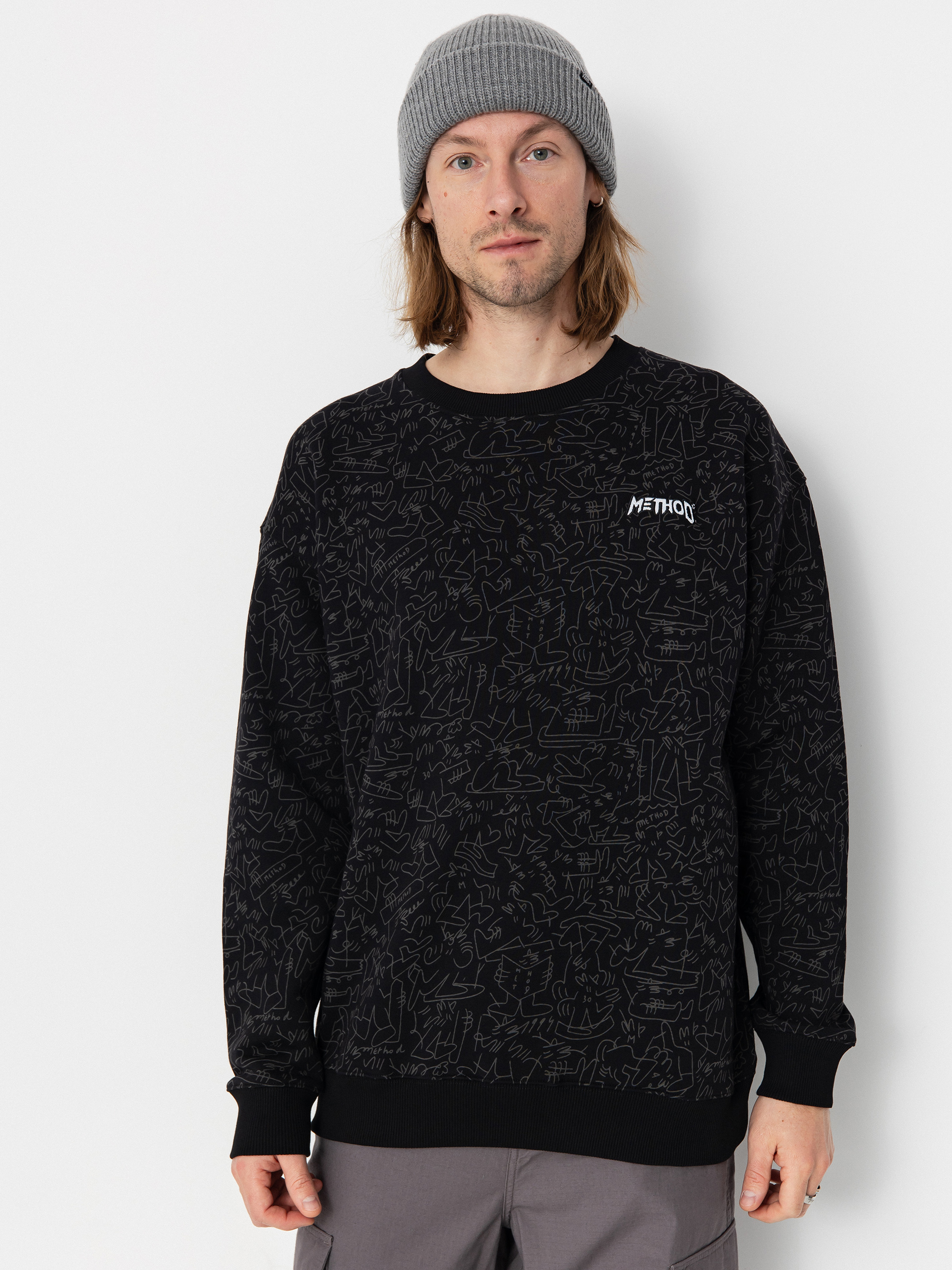 Bluza Method X Lucas Crew (black)