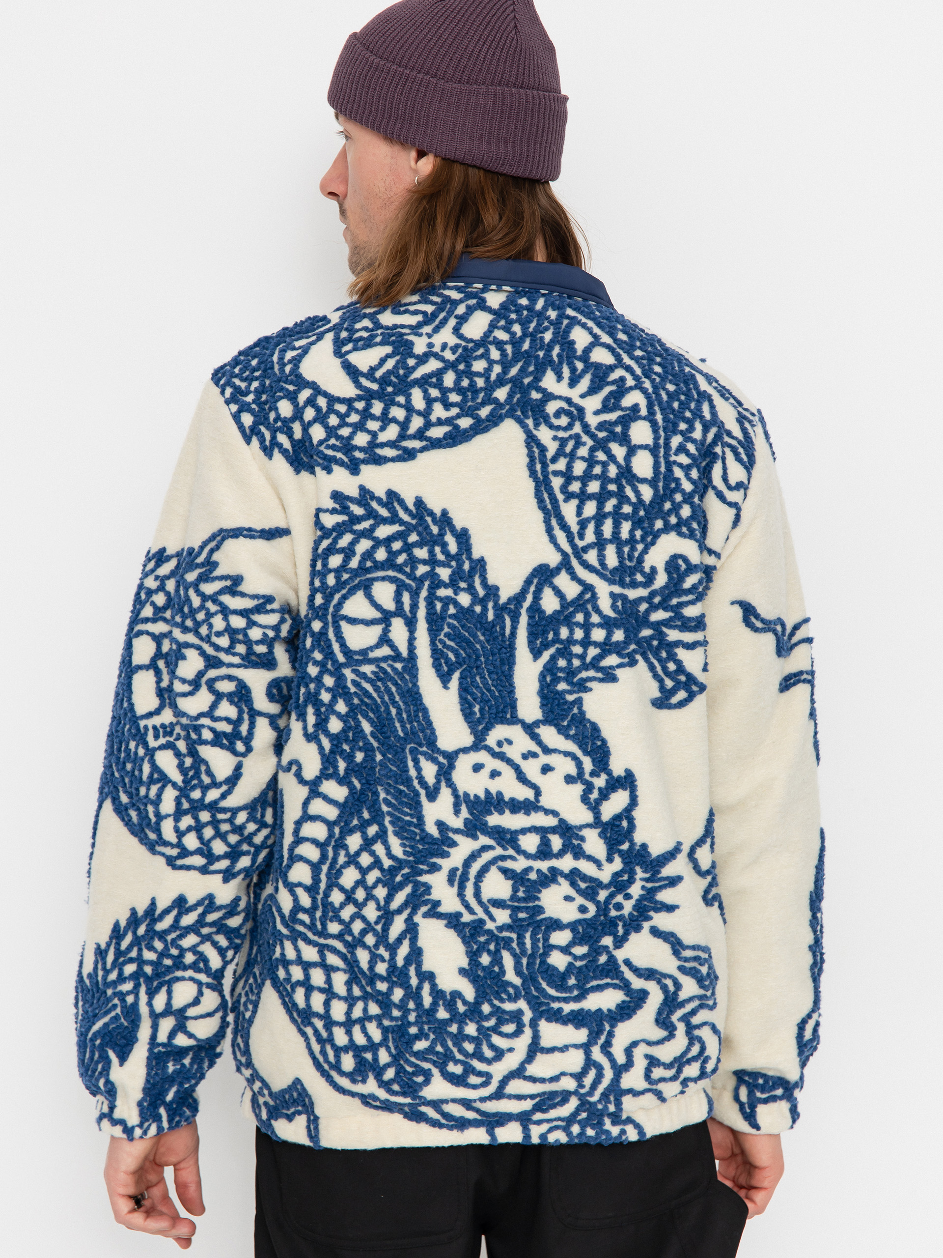 Kurtka RipNDip Haku Reversible (off white/navy)