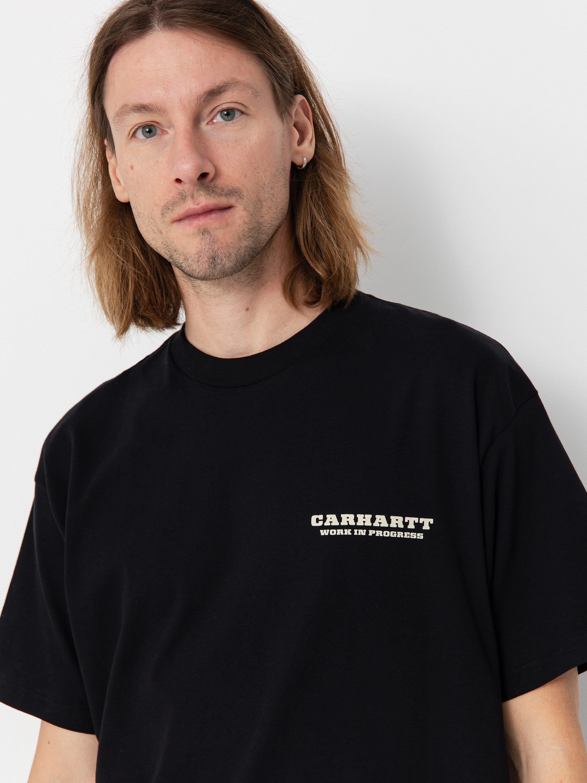 T-shirt Carhartt WIP Runaway (black/wax)
