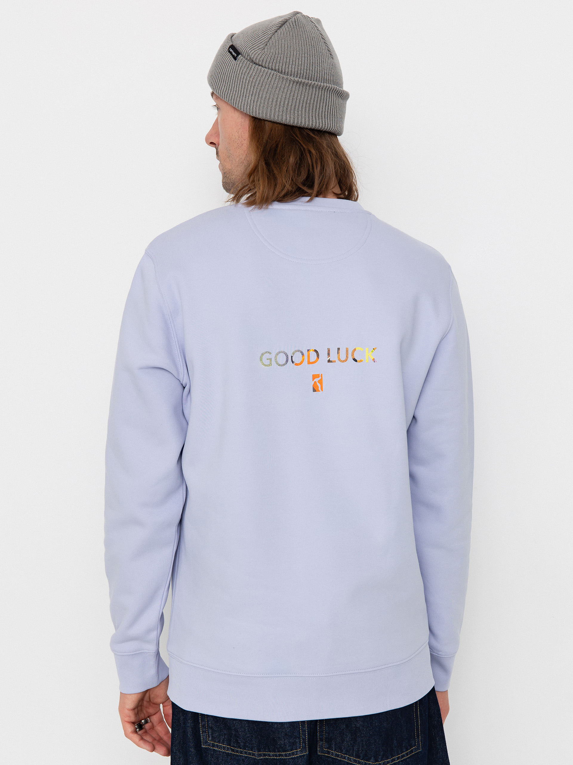 Bluza Poetic Collective Good Luck Crewneck (purple)