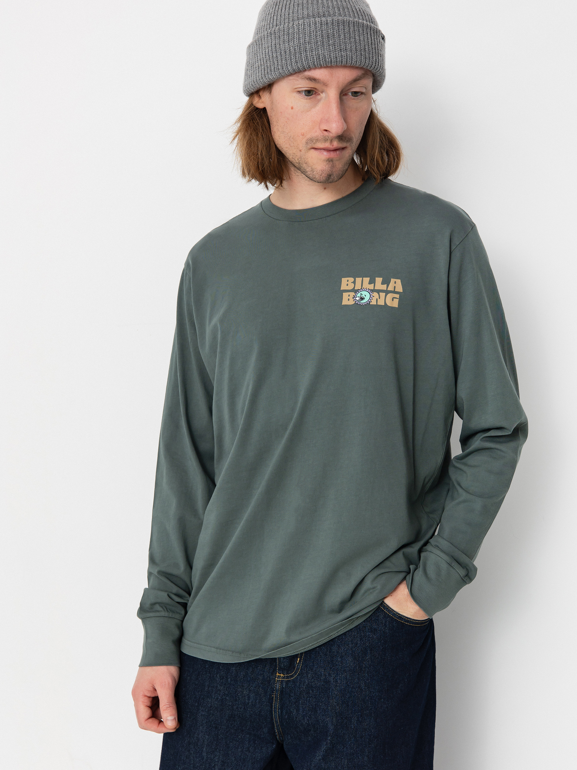 Longsleeve Billabong Relax (slate green)