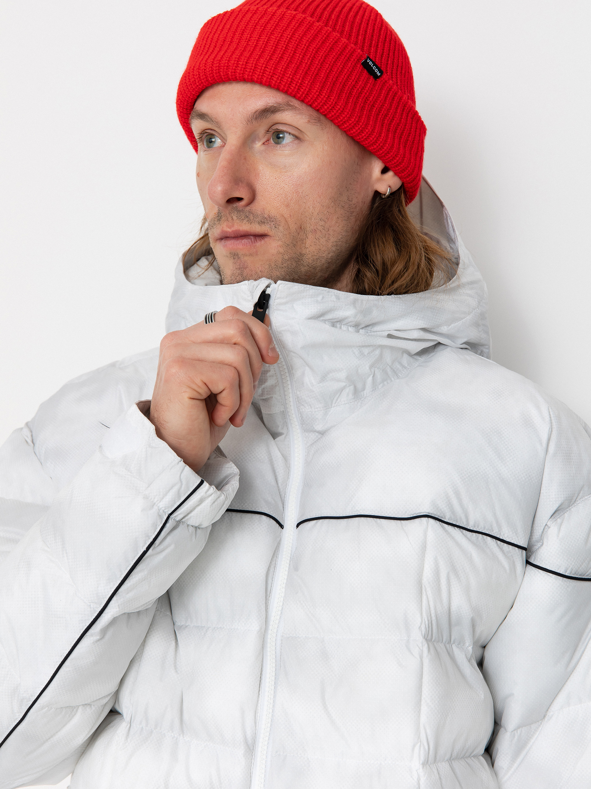 Męska Kurtka snowboardowa Volcom Sew Down (white camo)