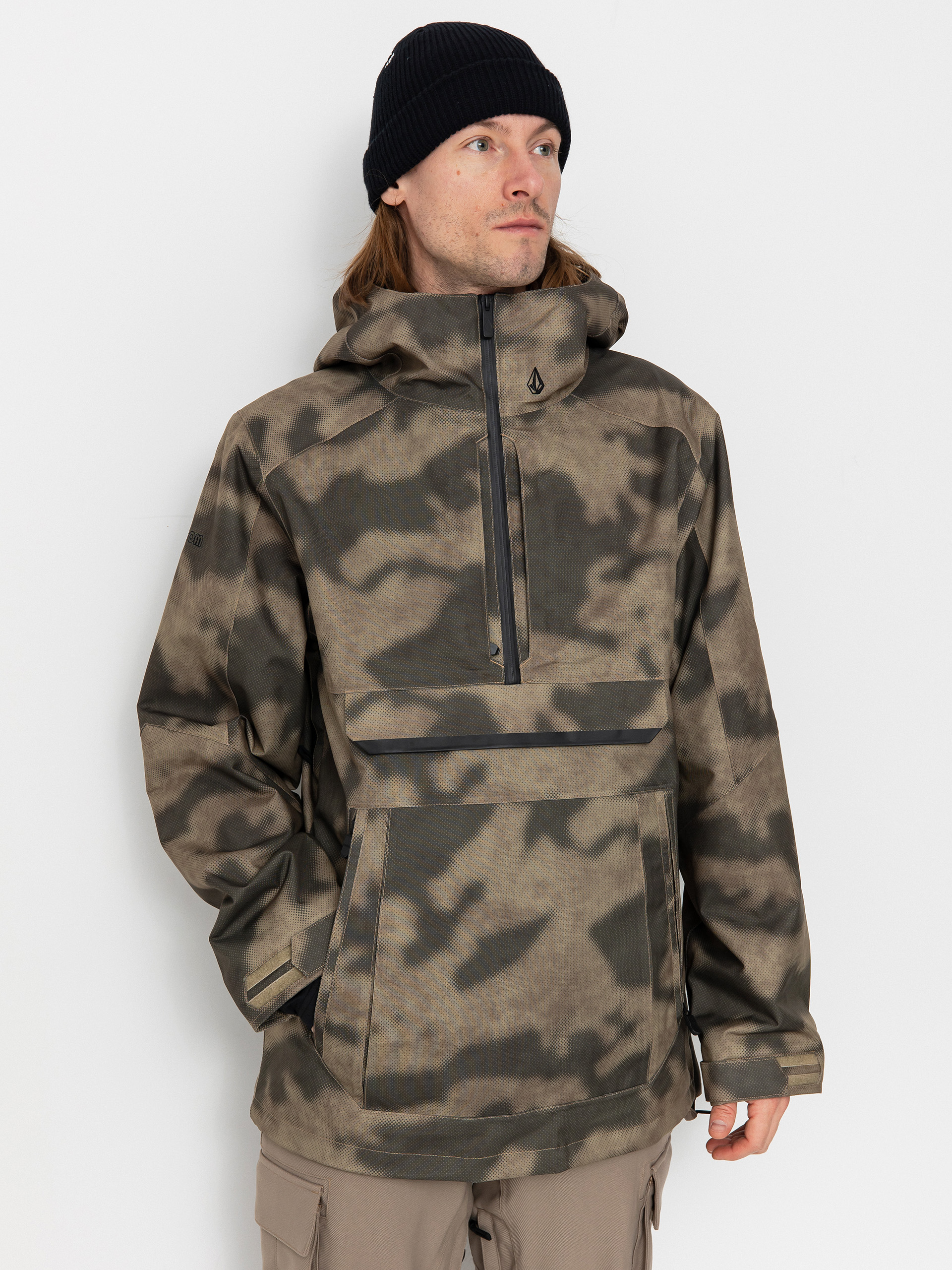 Kurtka snowboardowa Volcom Brighton Pullover - camo (camouflage)