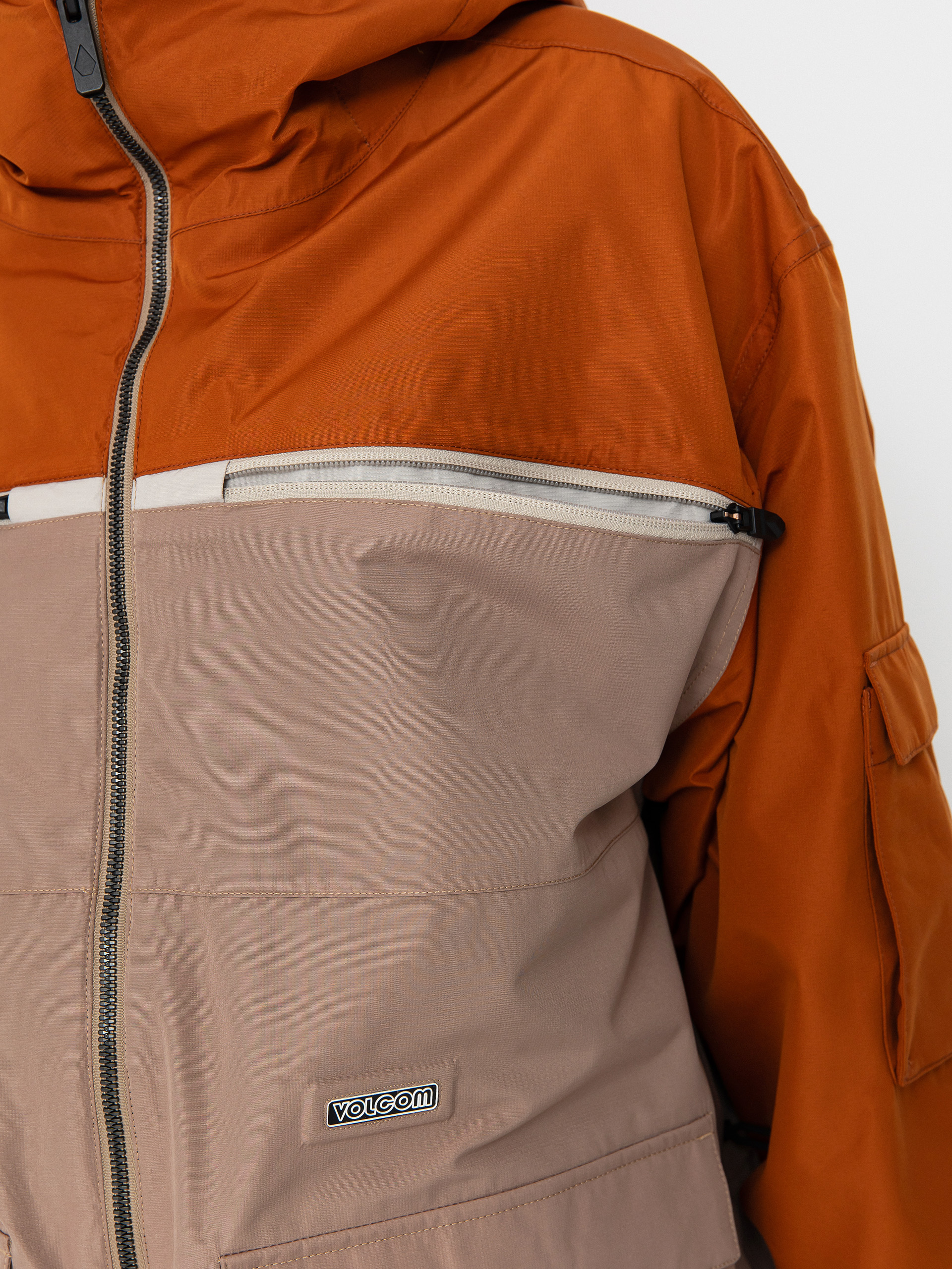 Męska Kurtka snowboardowa Volcom Nightbreaker 20K (chestnut brown)