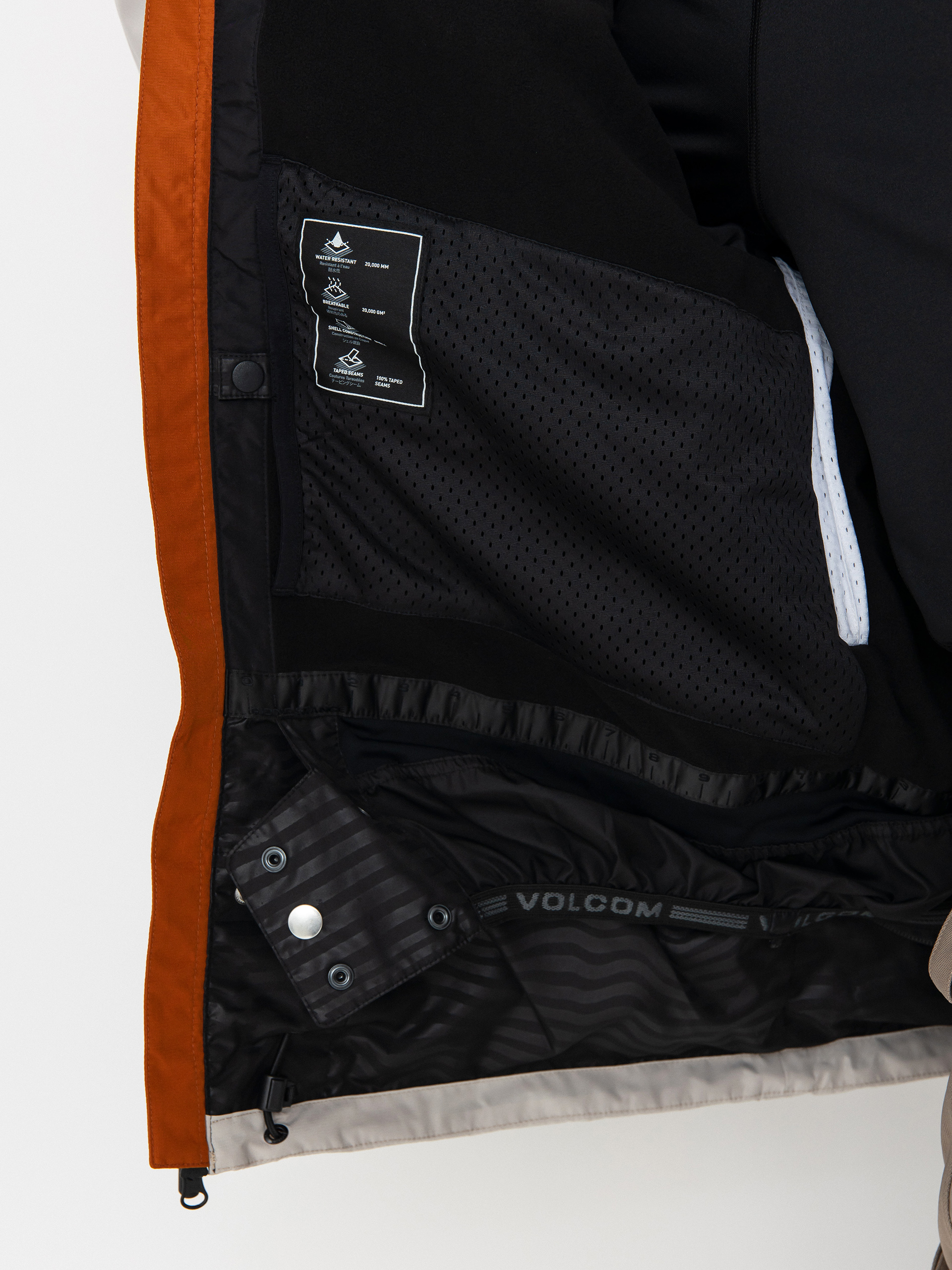 Męska Kurtka snowboardowa Volcom Nightbreaker 20K (chestnut brown)