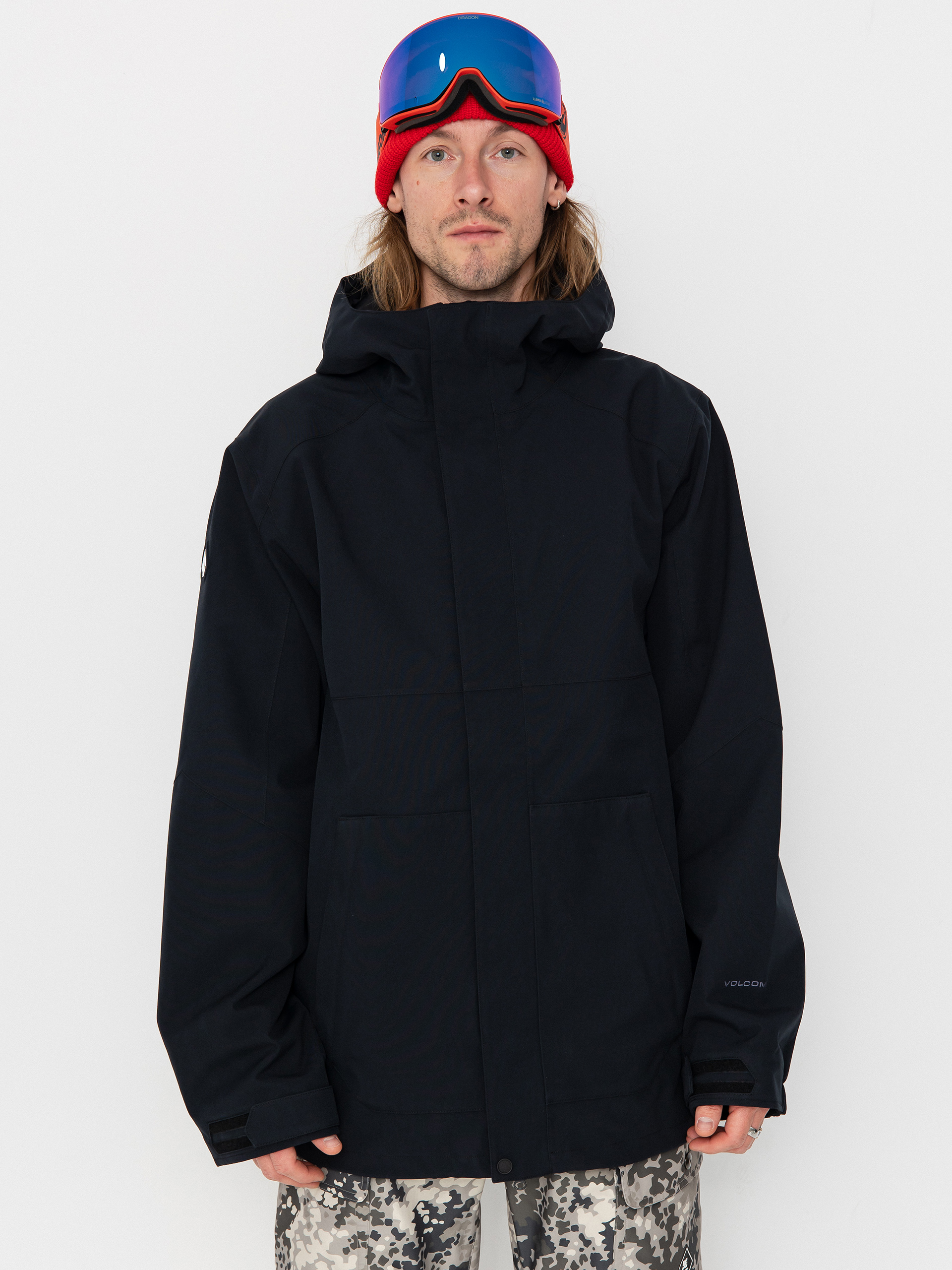Męska Kurtka snowboardowa Volcom Brighton Full Zip (black)