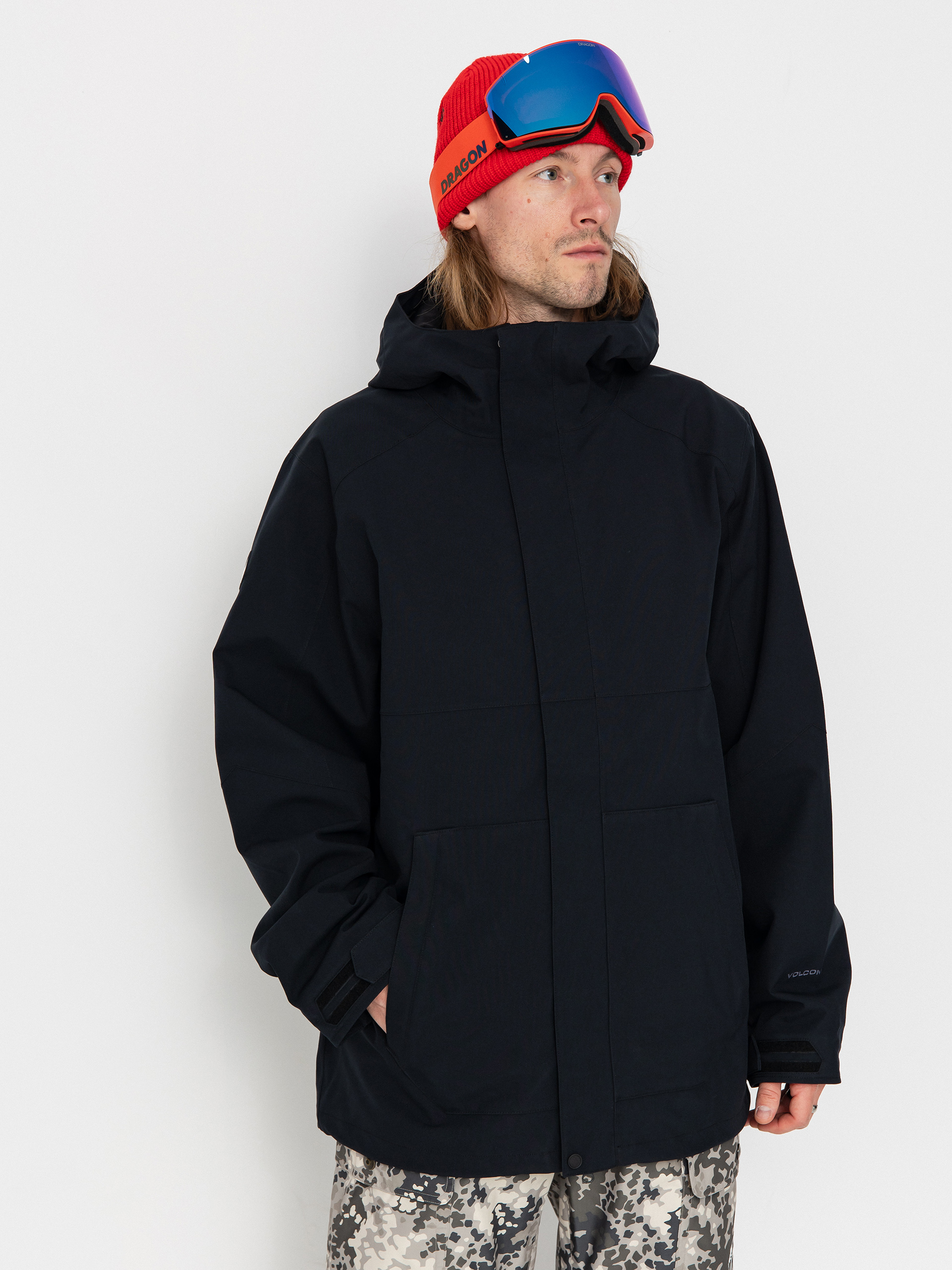 Męska Kurtka snowboardowa Volcom Brighton Full Zip (black)