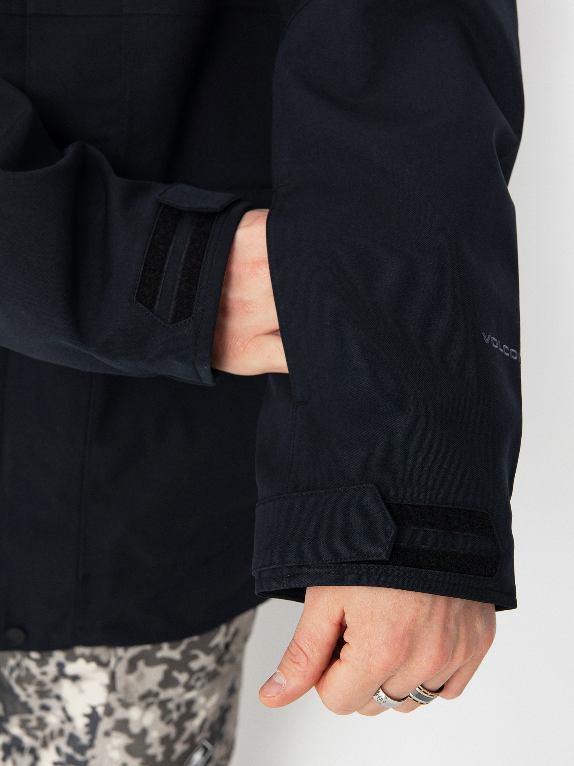 Męska Kurtka snowboardowa Volcom Brighton Full Zip (black)