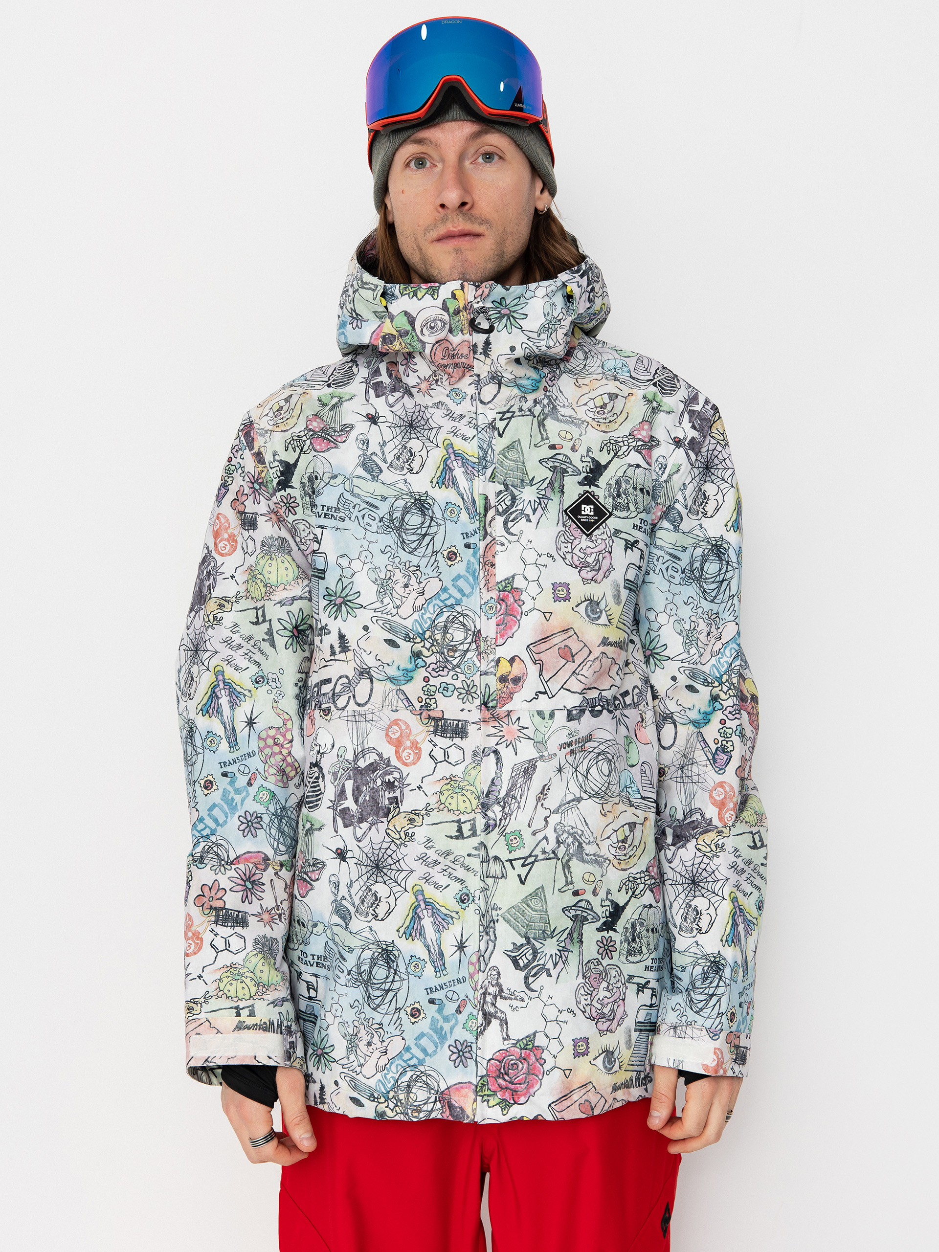 Kurtka snowboardowa DC Basis Print (vision quest)