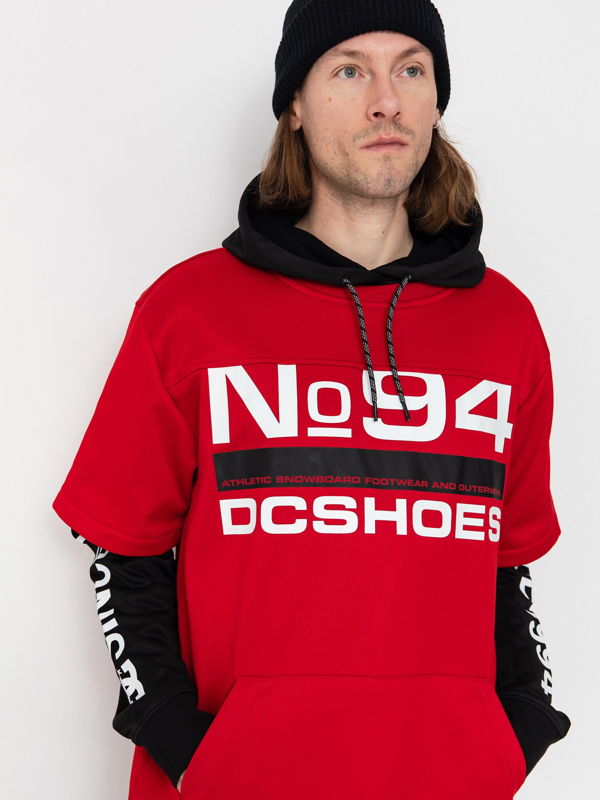 Męska Bluza aktywna DC Dryden (barbados cherry)