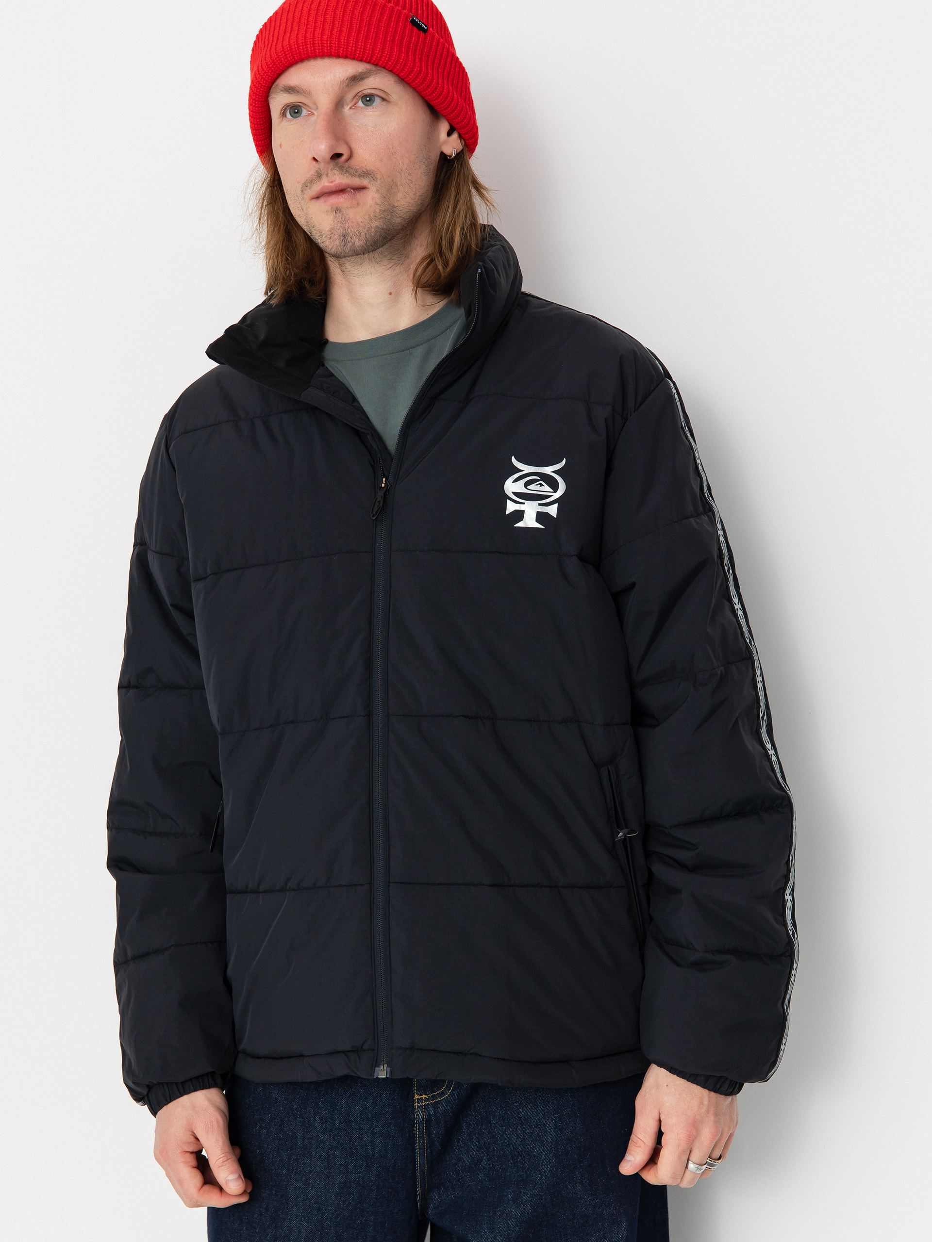 Kurtka snowboardowa Quiksilver Puff The Dragon (true black)