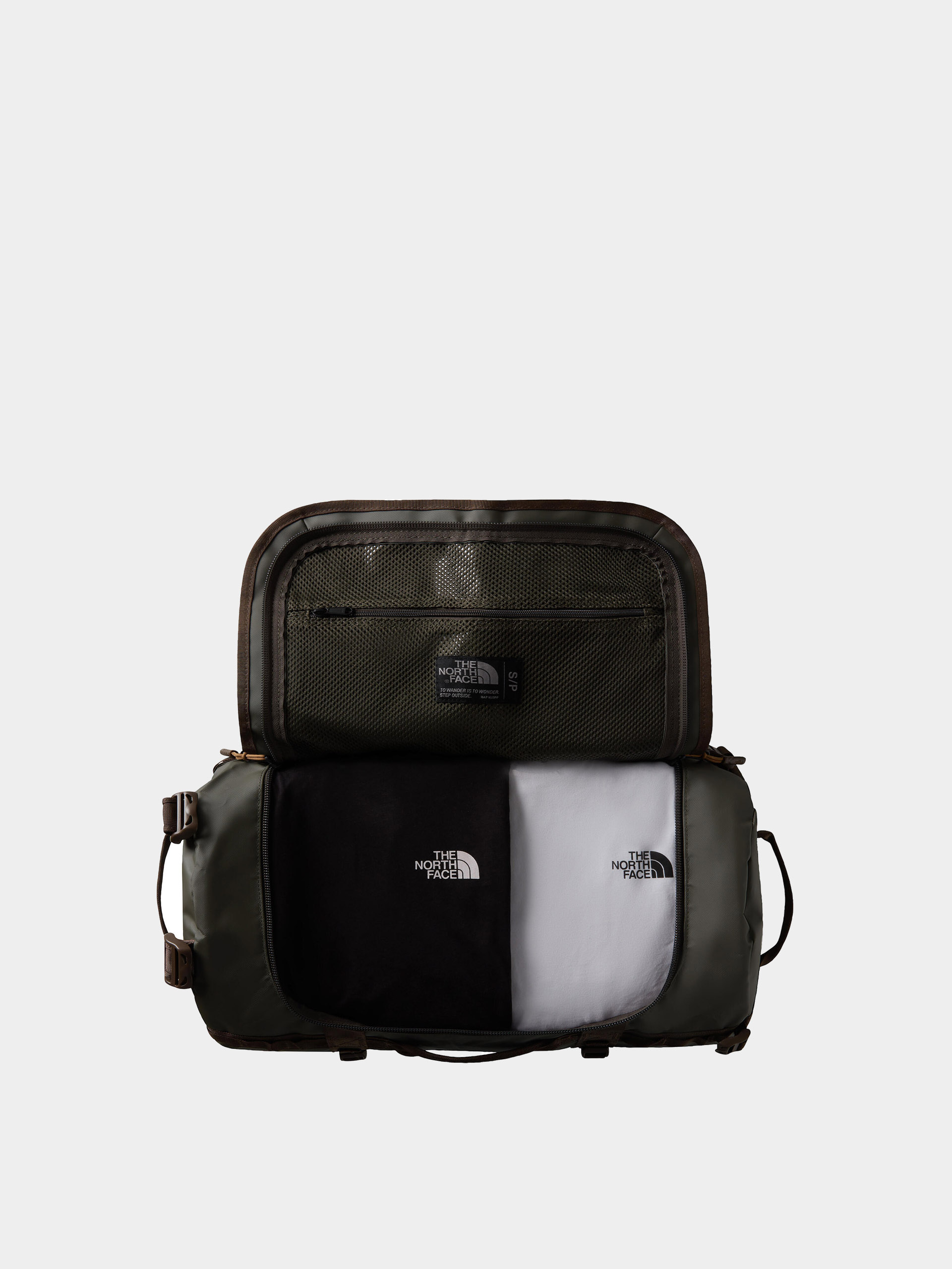 Torba The North Face Base Camp Duffel S (new taupe green smokey)