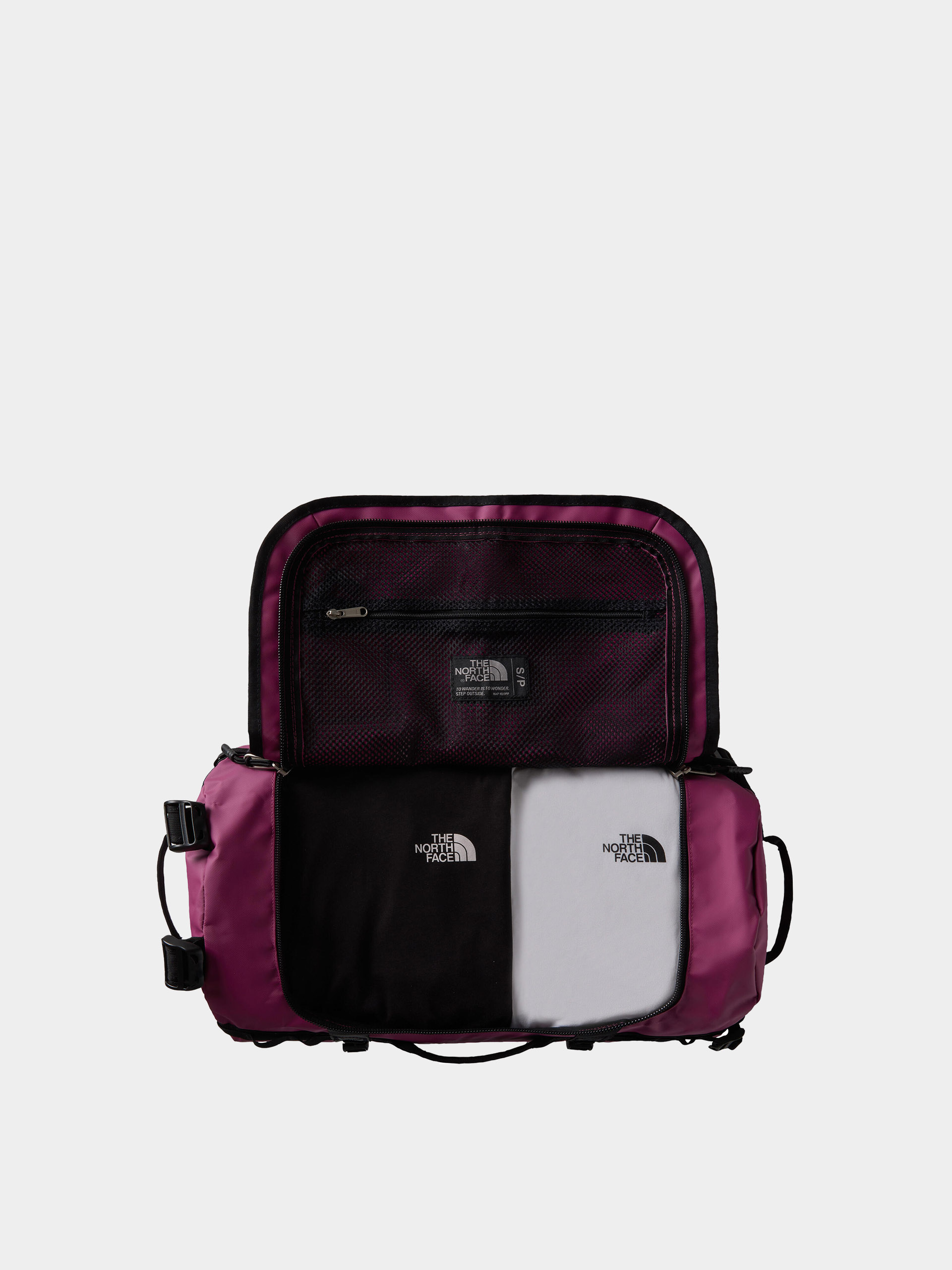 Torba The North Face Base Camp Duffel S (cyber berry tnf black)