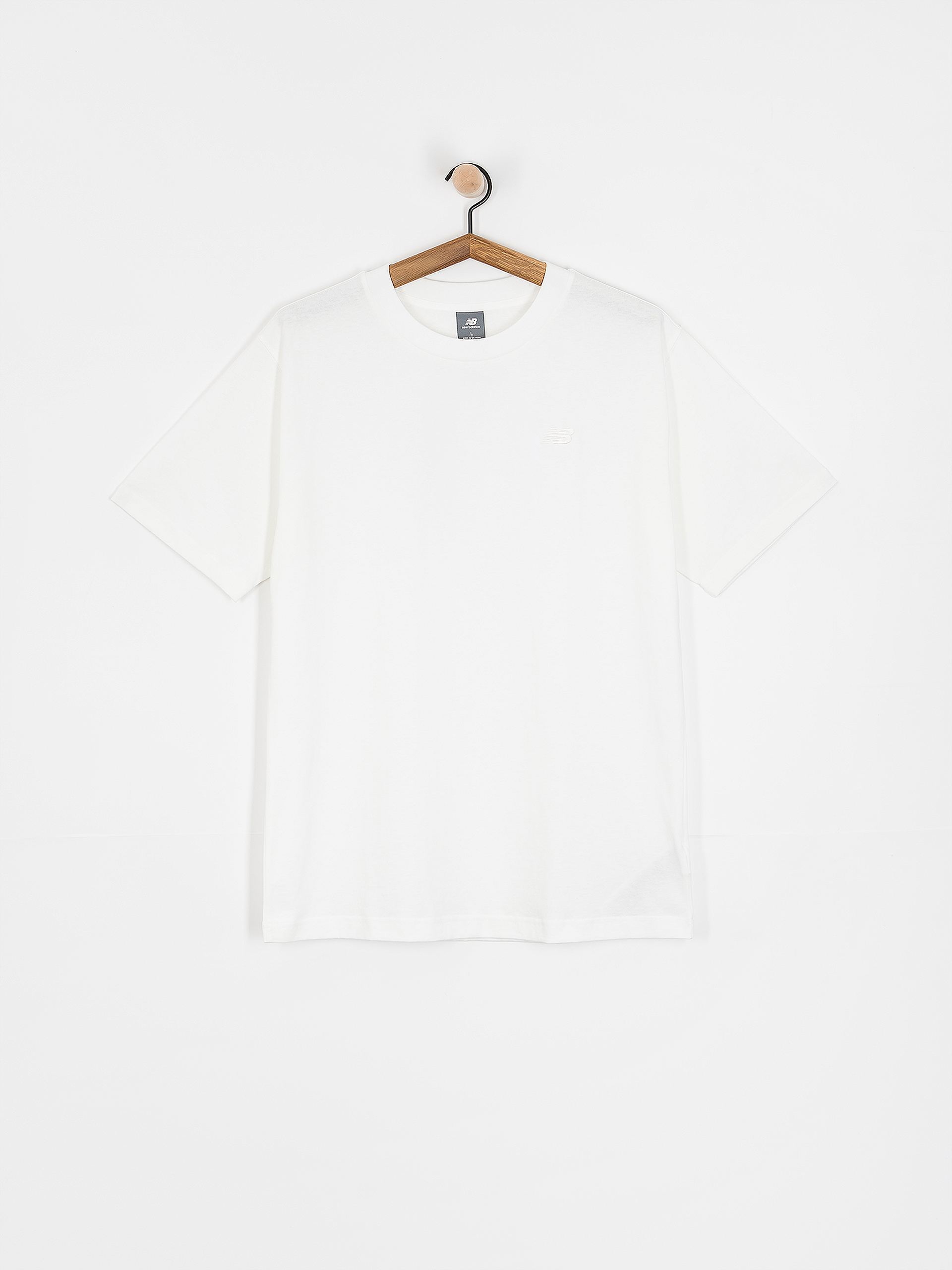 T-shirt New Balance Athletics Cotton (white)