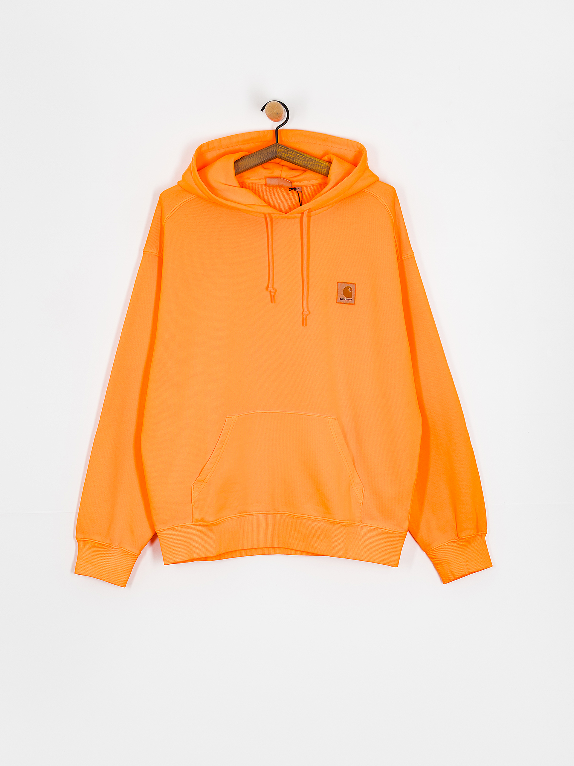 Bluza z kapturem Carhartt WIP Industry HD (lumo orange)