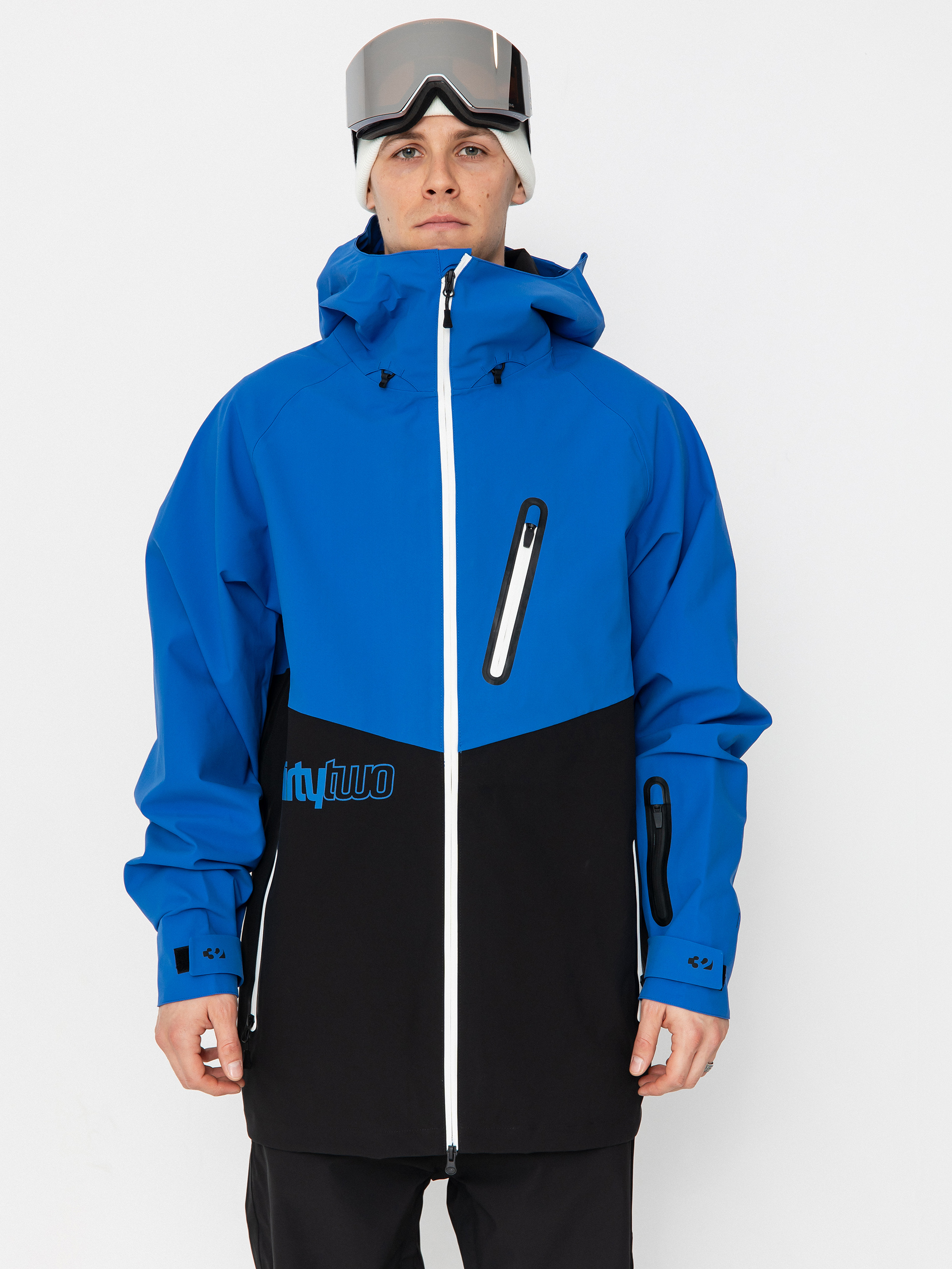 Męska Kurtka snowboardowa ThirtyTwo Grasser (black/blue)