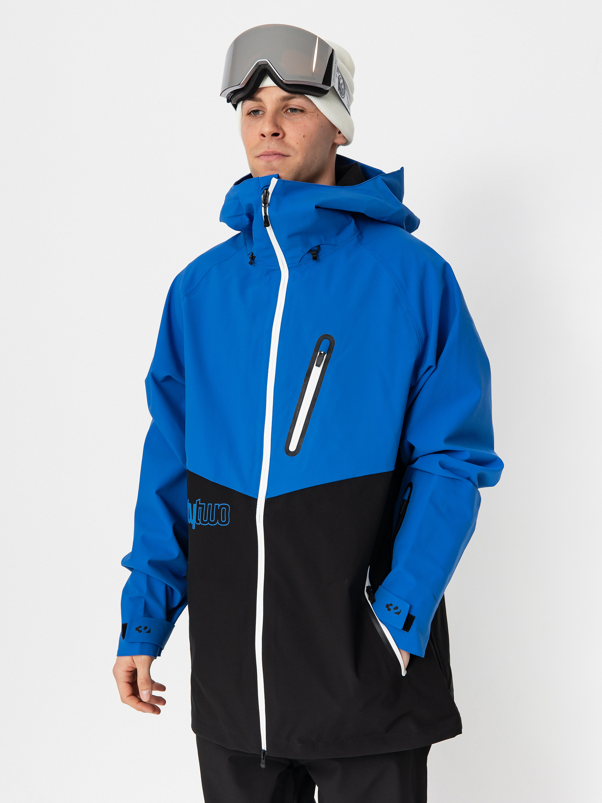 Męska Kurtka snowboardowa ThirtyTwo Grasser (black/blue)
