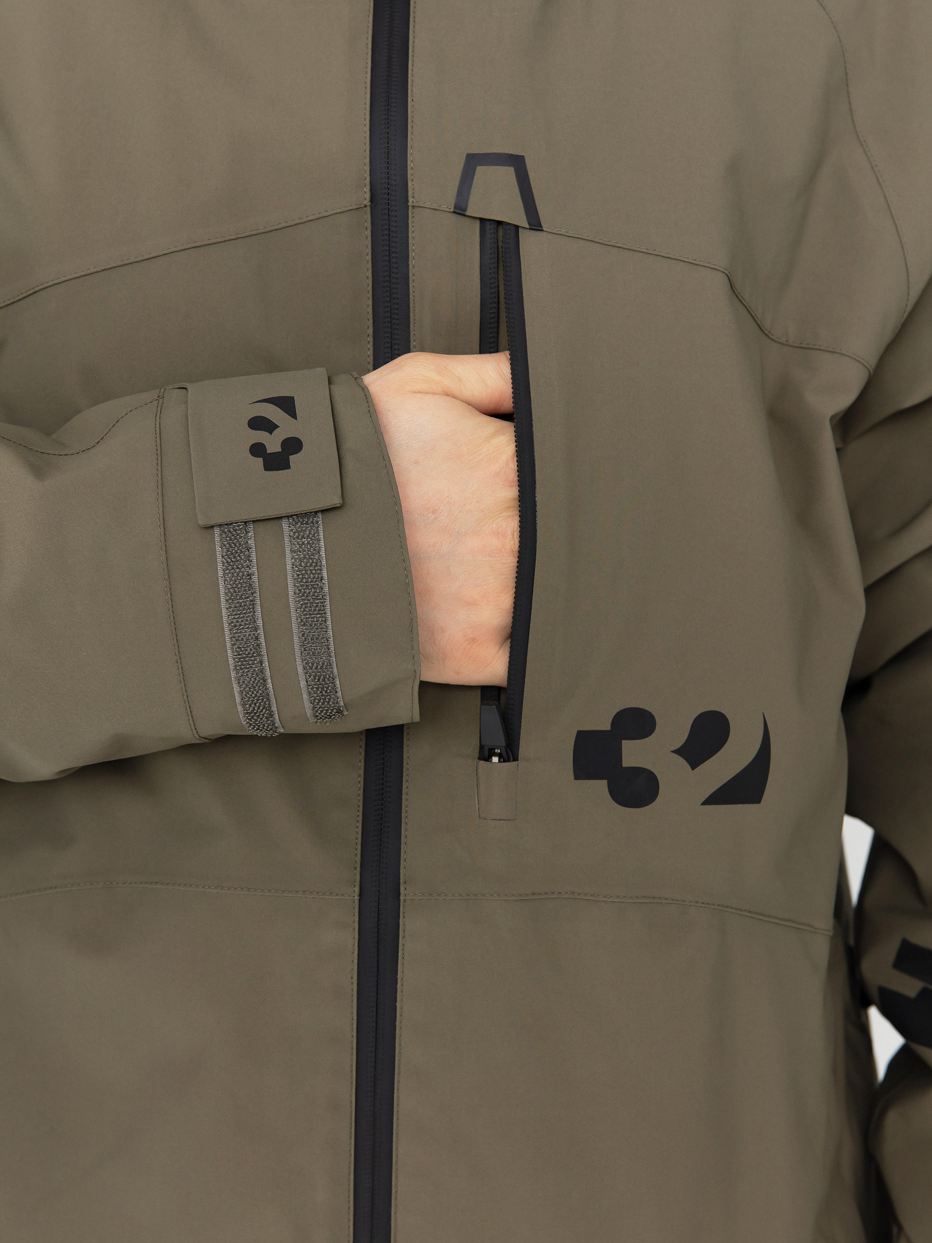 Męska Kurtka snowboardowa ThirtyTwo Lashed Insulated (olive)