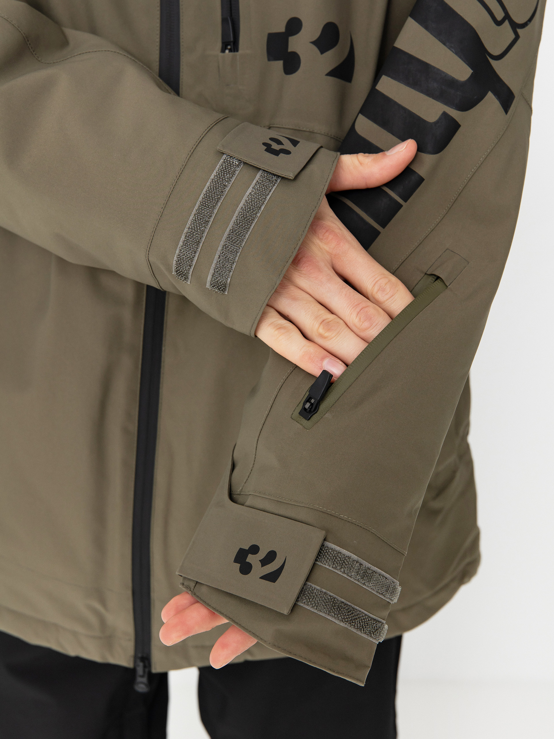 Męska Kurtka snowboardowa ThirtyTwo Lashed Insulated (olive)