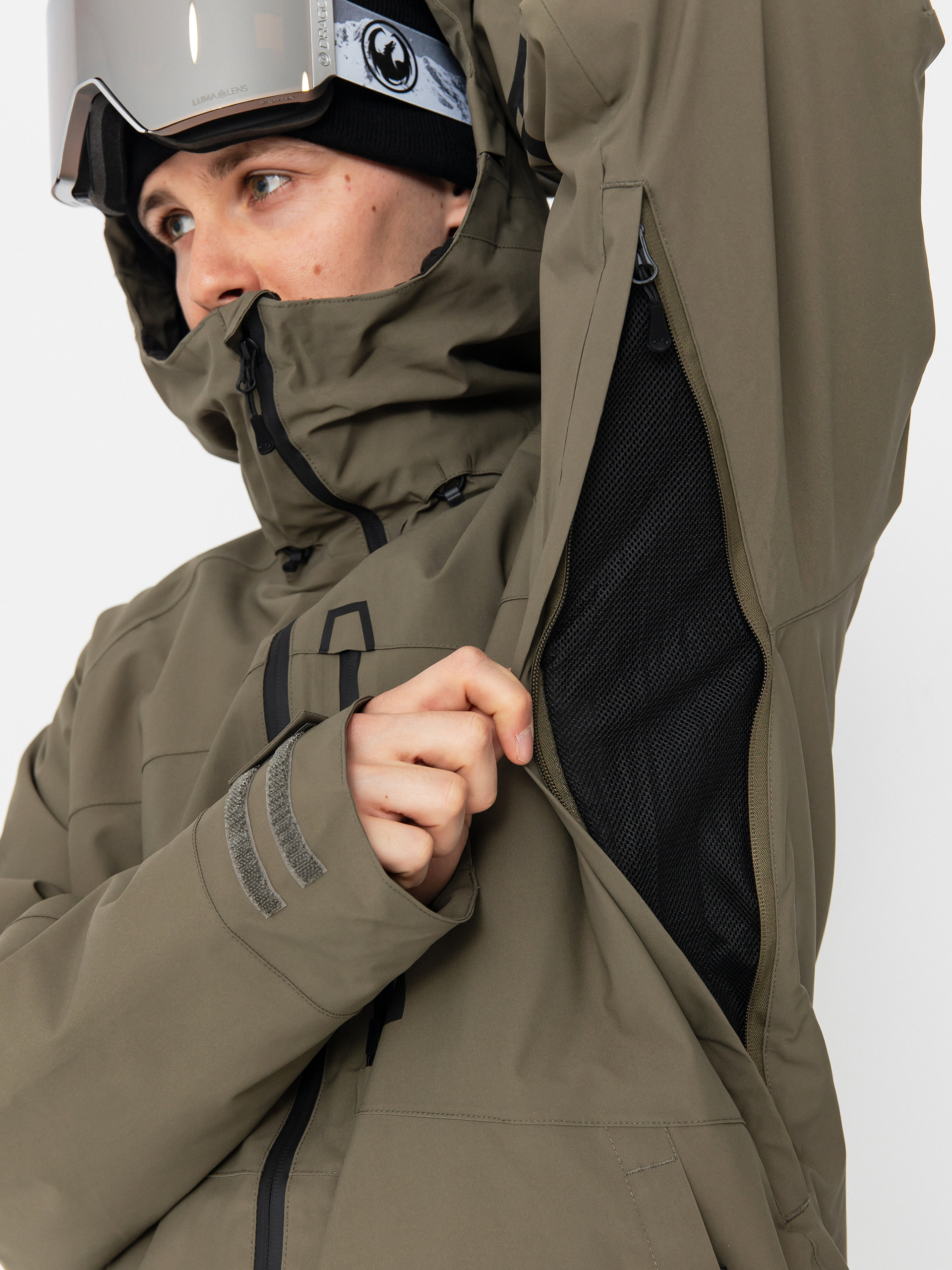Męska Kurtka snowboardowa ThirtyTwo Lashed Insulated (olive)