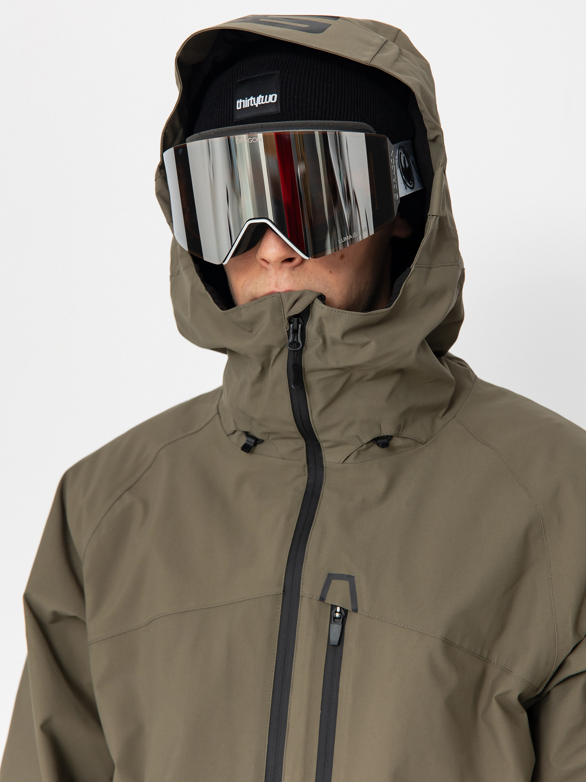Męska Kurtka snowboardowa ThirtyTwo Lashed Insulated (olive)