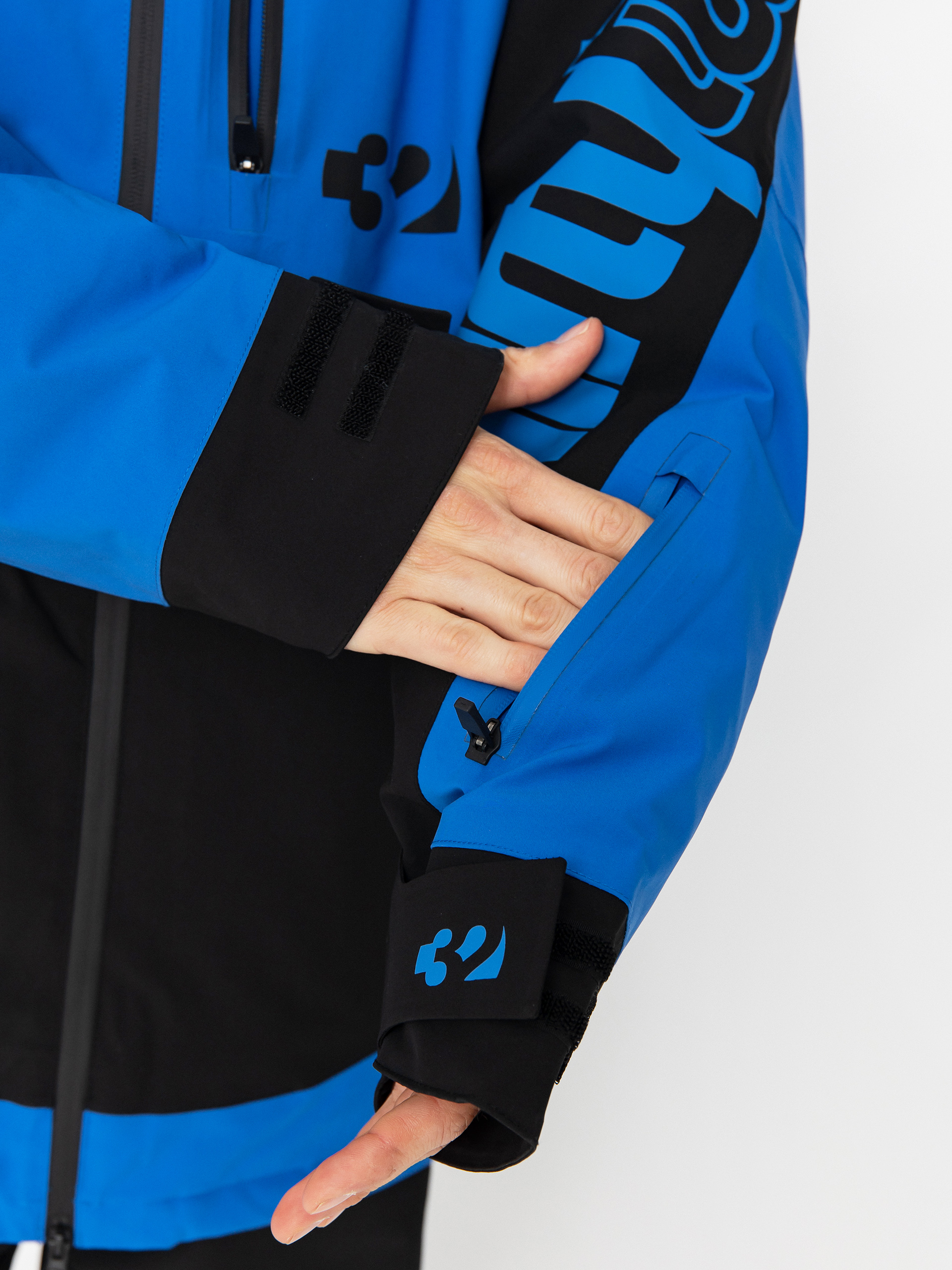 Męska Kurtka snowboardowa ThirtyTwo Lashed Insulated (black/blue)