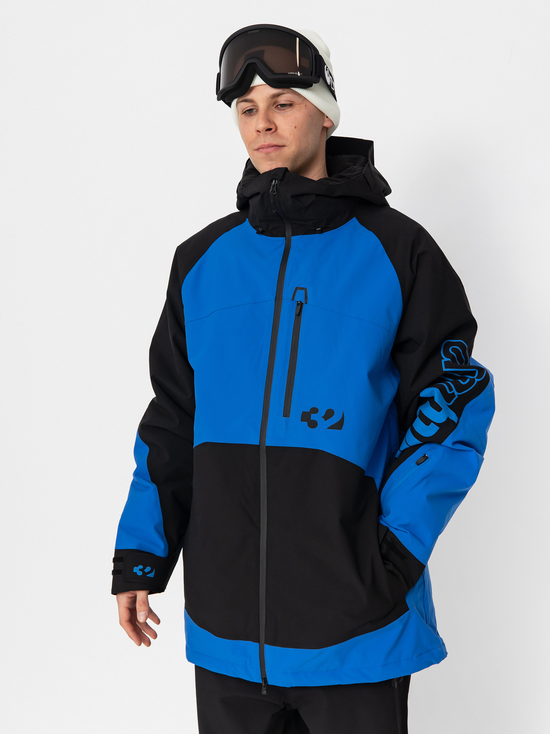 Męska Kurtka snowboardowa ThirtyTwo Lashed Insulated (black/blue)