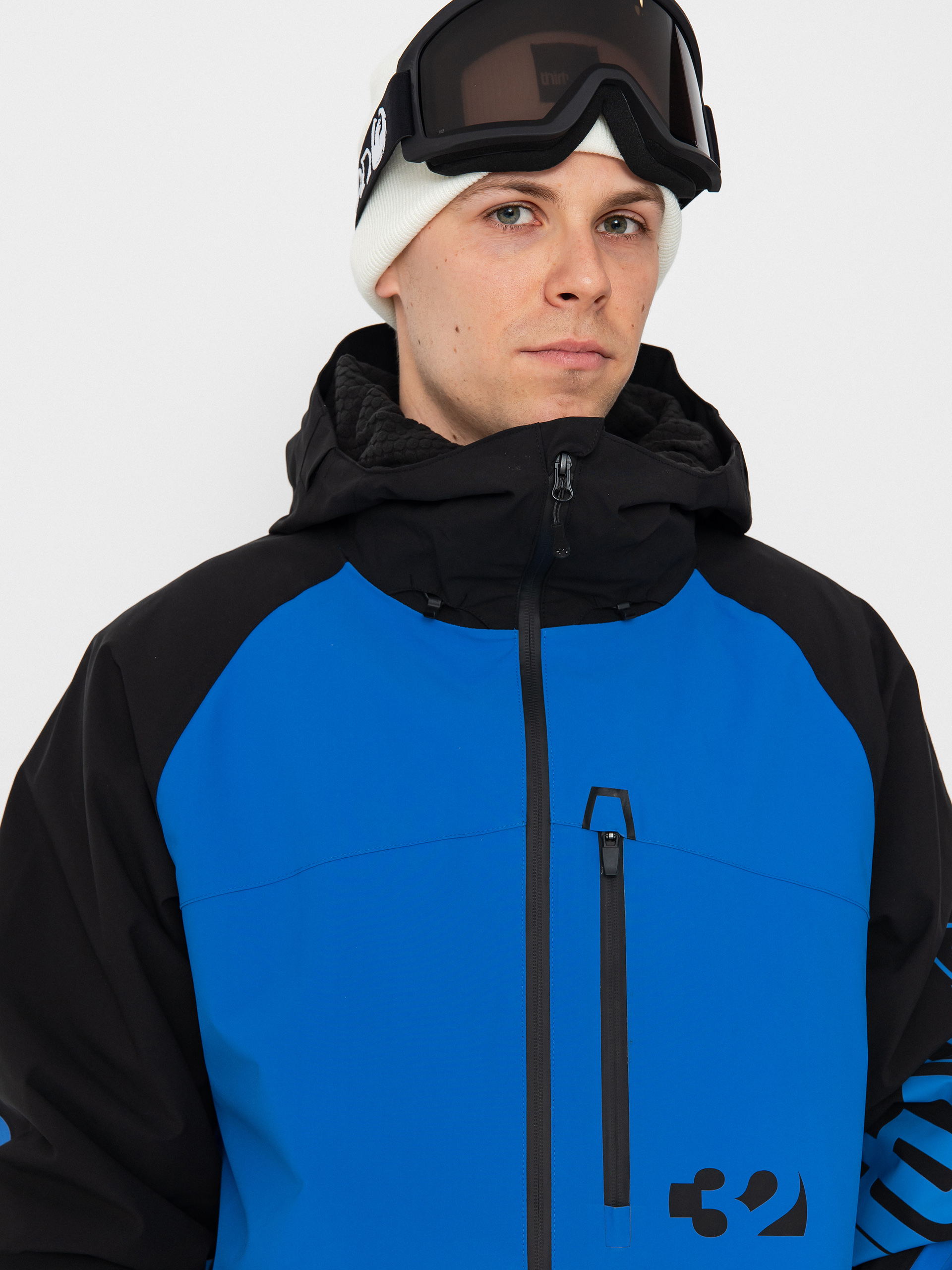 Męska Kurtka snowboardowa ThirtyTwo Lashed Insulated (black/blue)