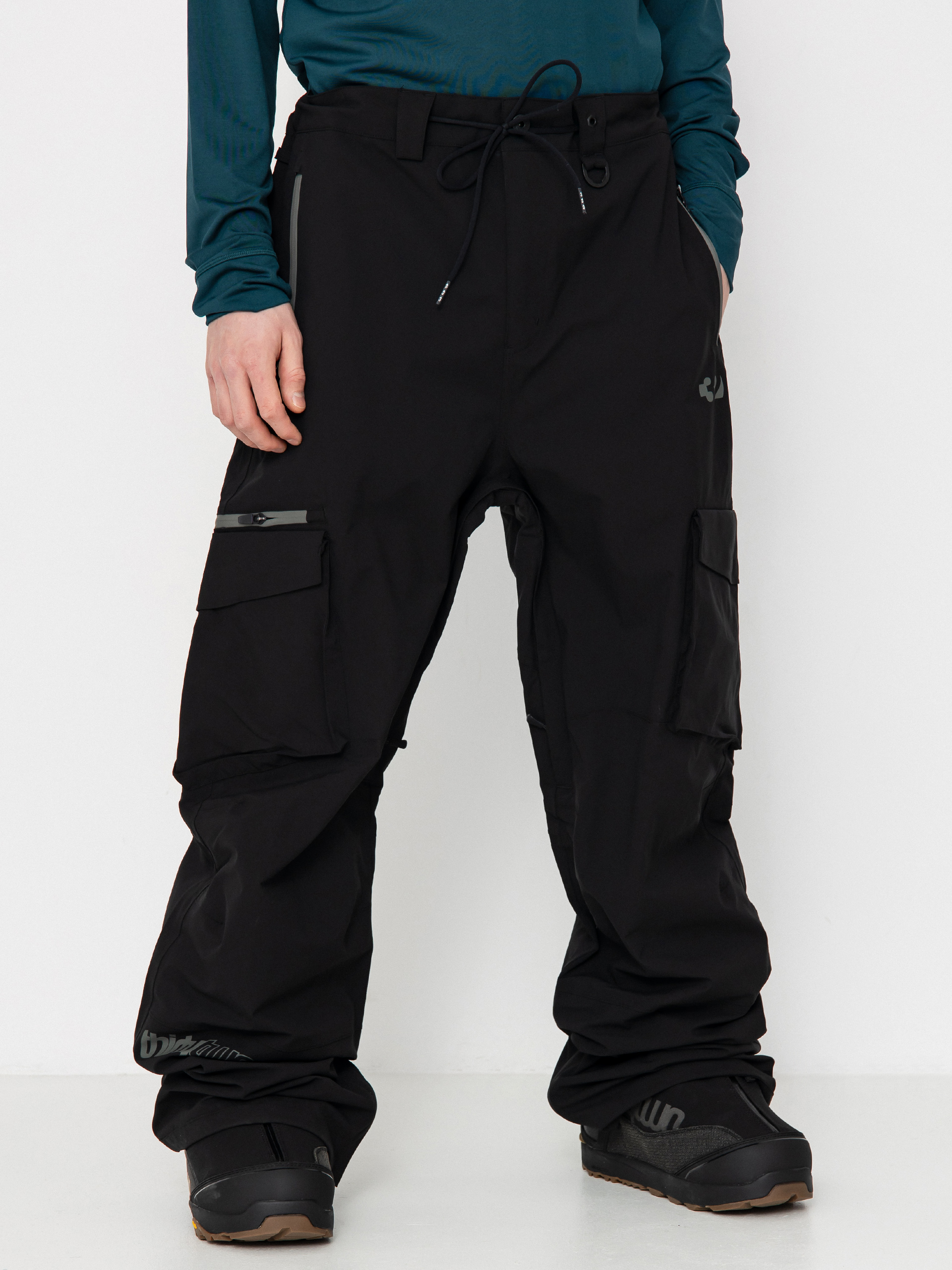 Męskie Spodnie snowboardowe ThirtyTwo Blahzay Cargo (black)