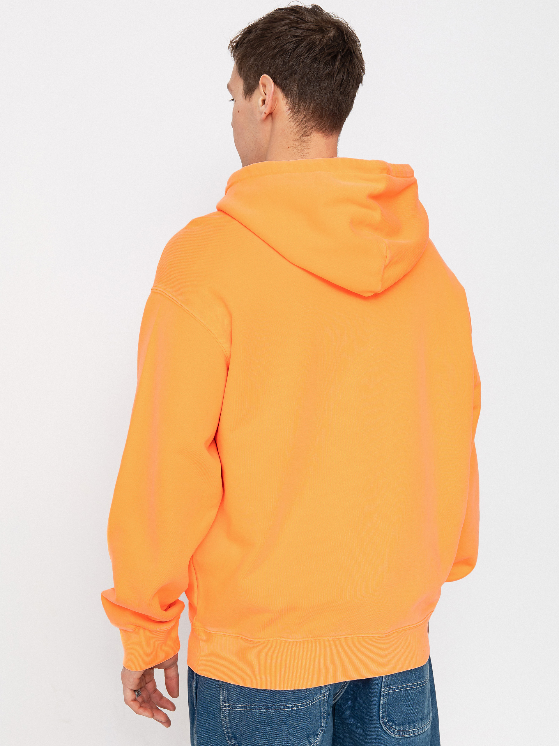 Bluza z kapturem Carhartt WIP Industry HD (lumo orange)