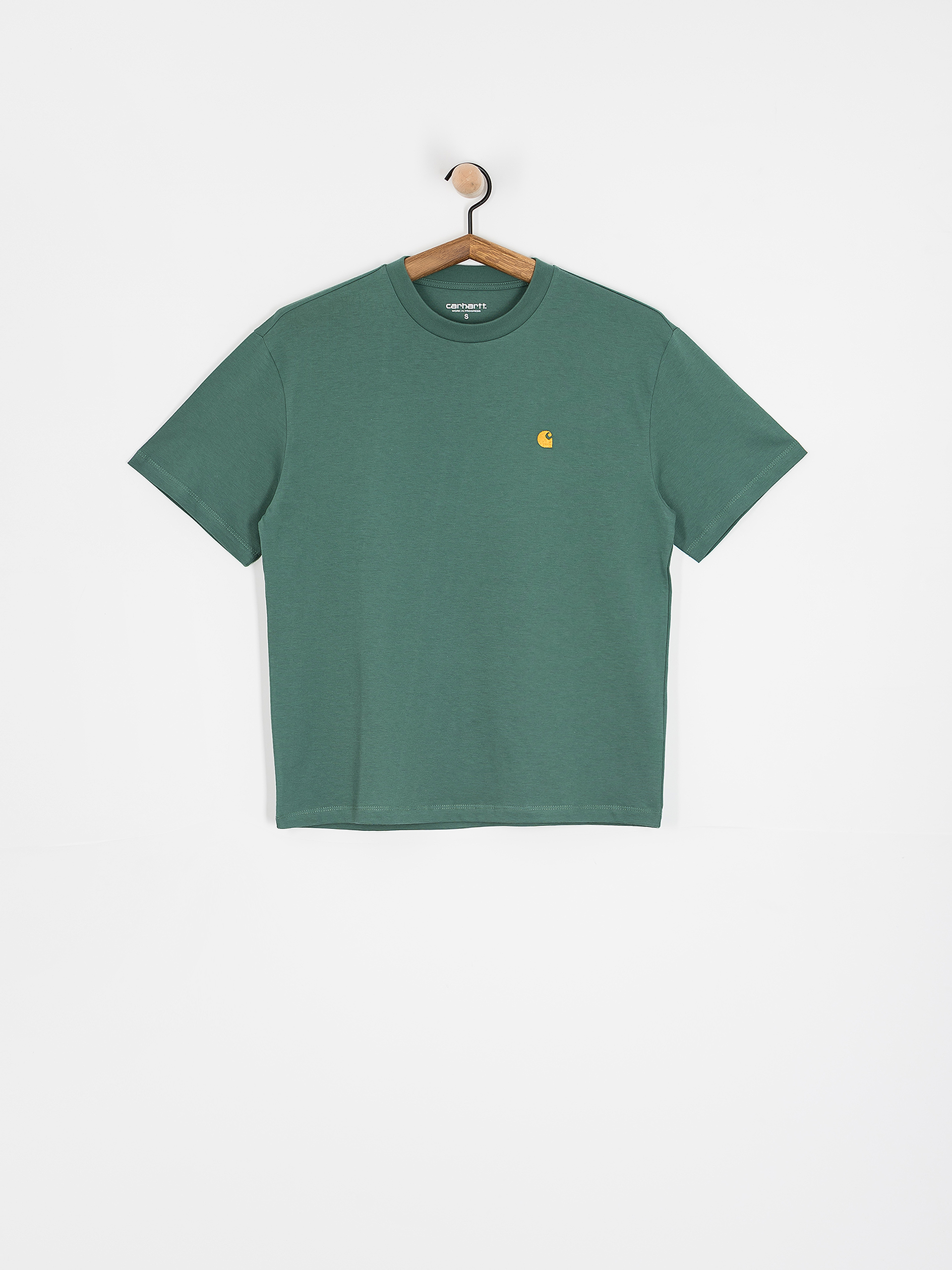 T-shirt Carhartt WIP Chase Wmn (silver pine/gold)