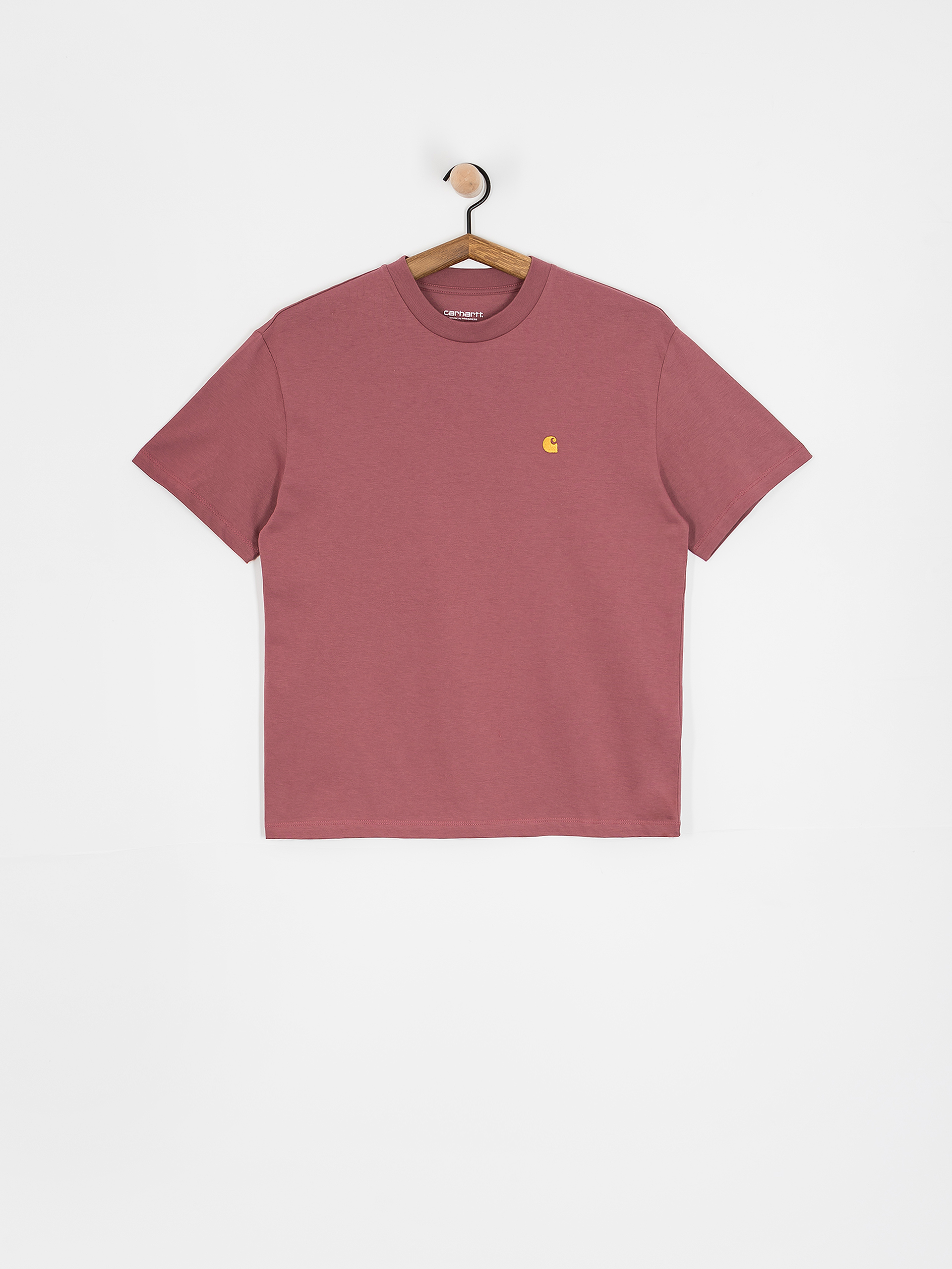 T-shirt Carhartt WIP Chase Wmn (dusky pink/gold)