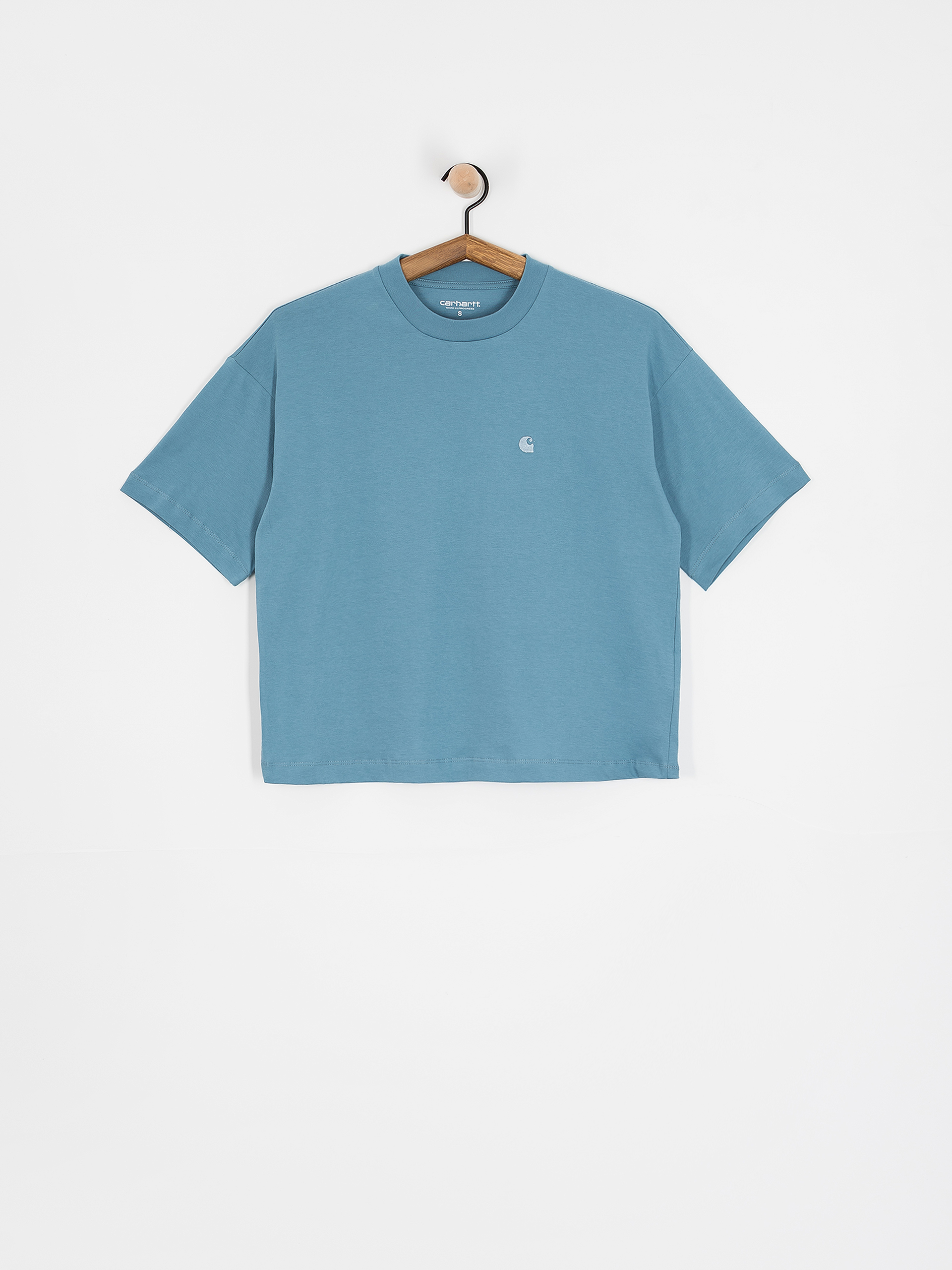 T-shirt Carhartt WIP Chester Wmn (clay blue)