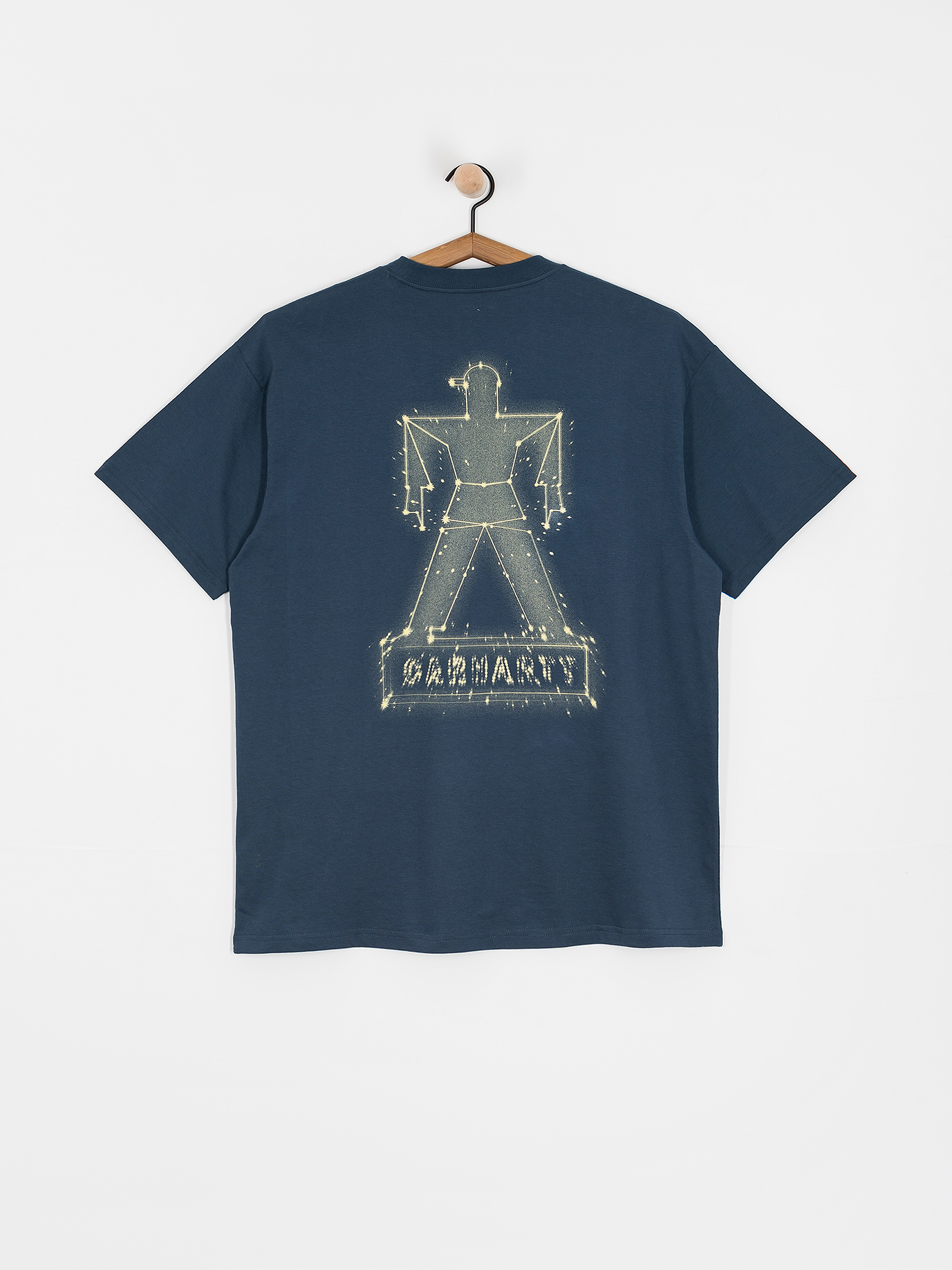 【DIME】HOLY T-SHIRT / NAVY T-shirt Dime Classic Small Logo - niebieski (navy blue)