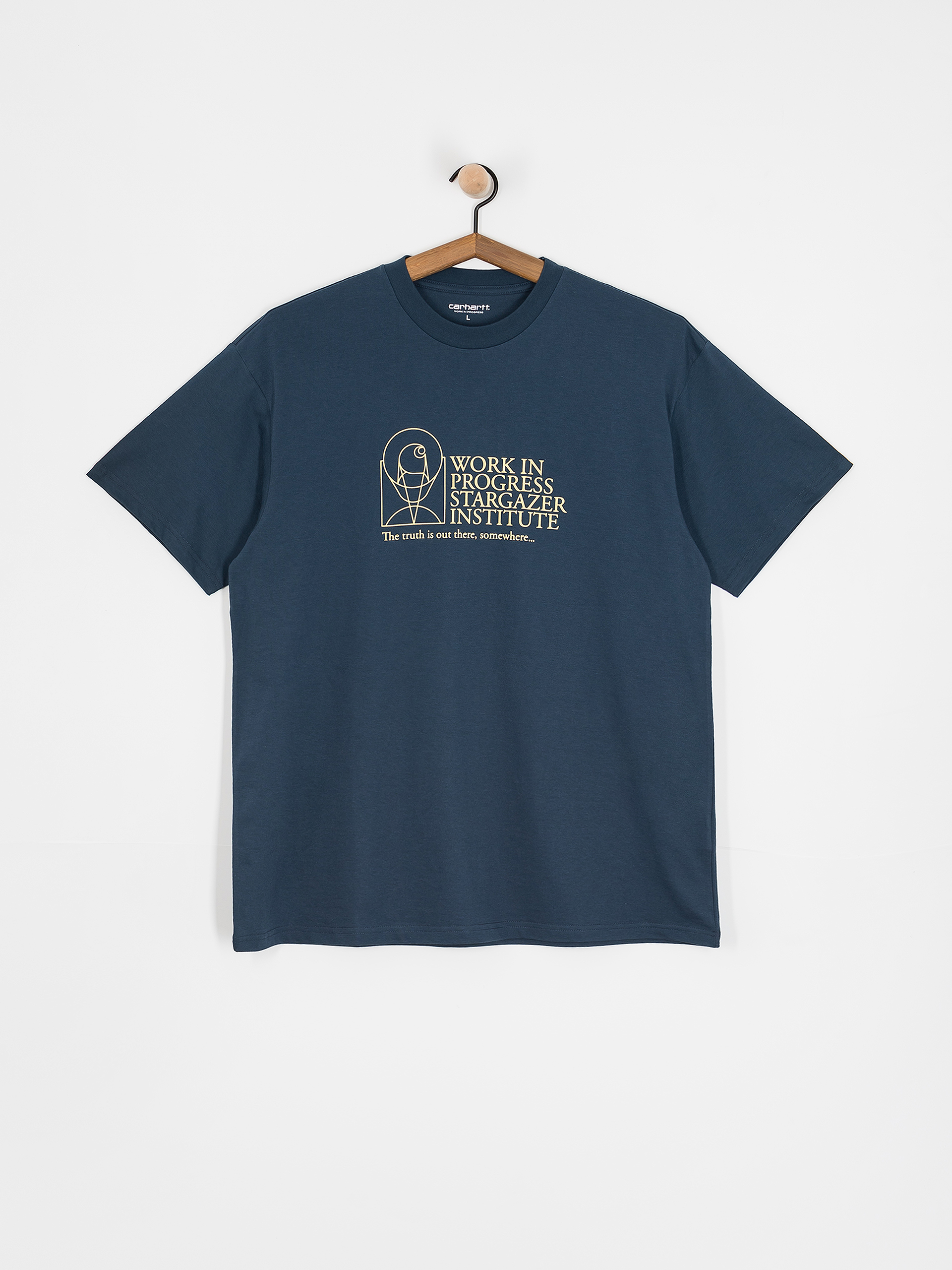 T-shirt Carhartt WIP Stargazer (dusky blue/yellow)