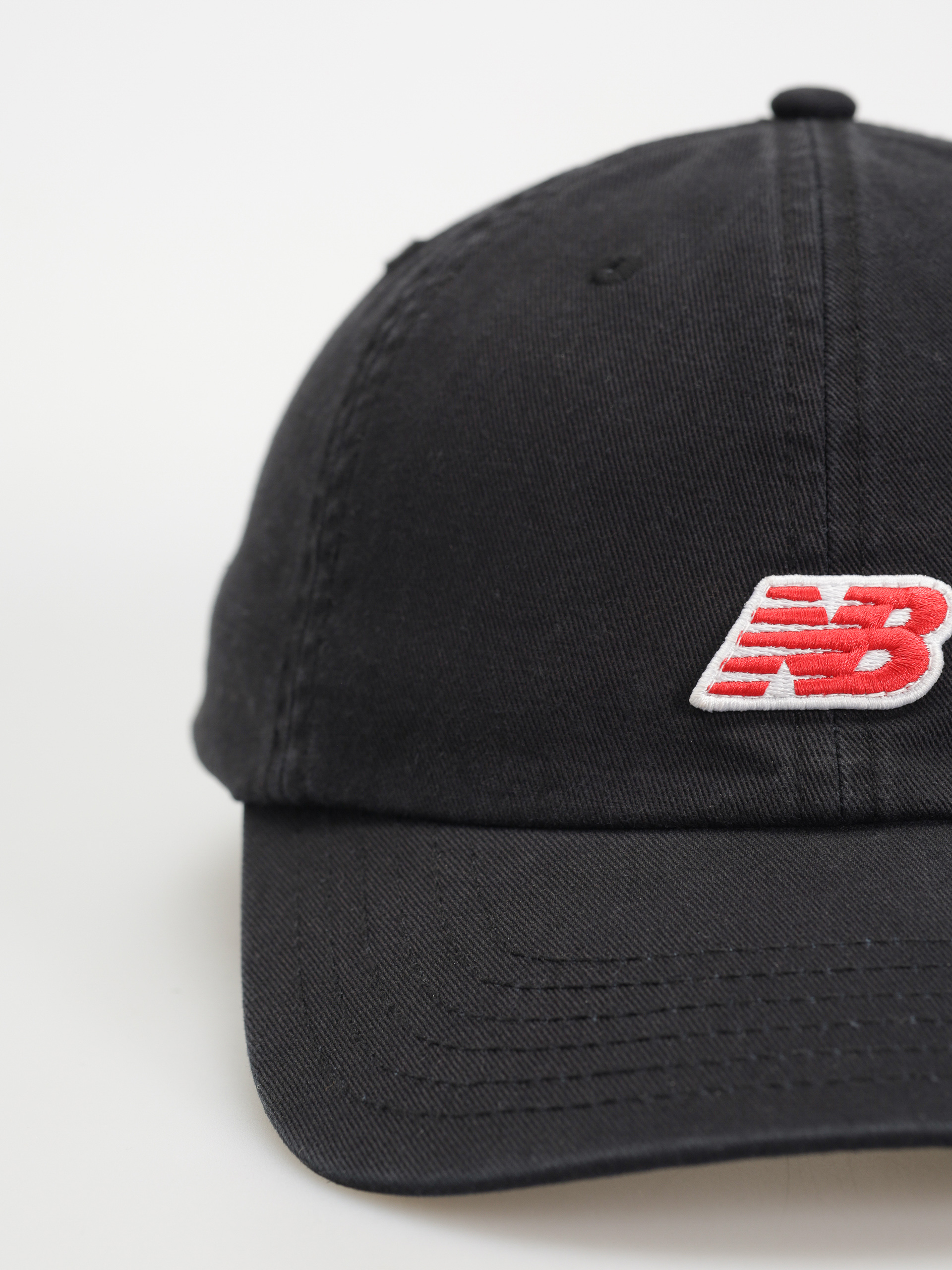Czapka z daszkiem New Balance 6 Panel Patch Logo (black)