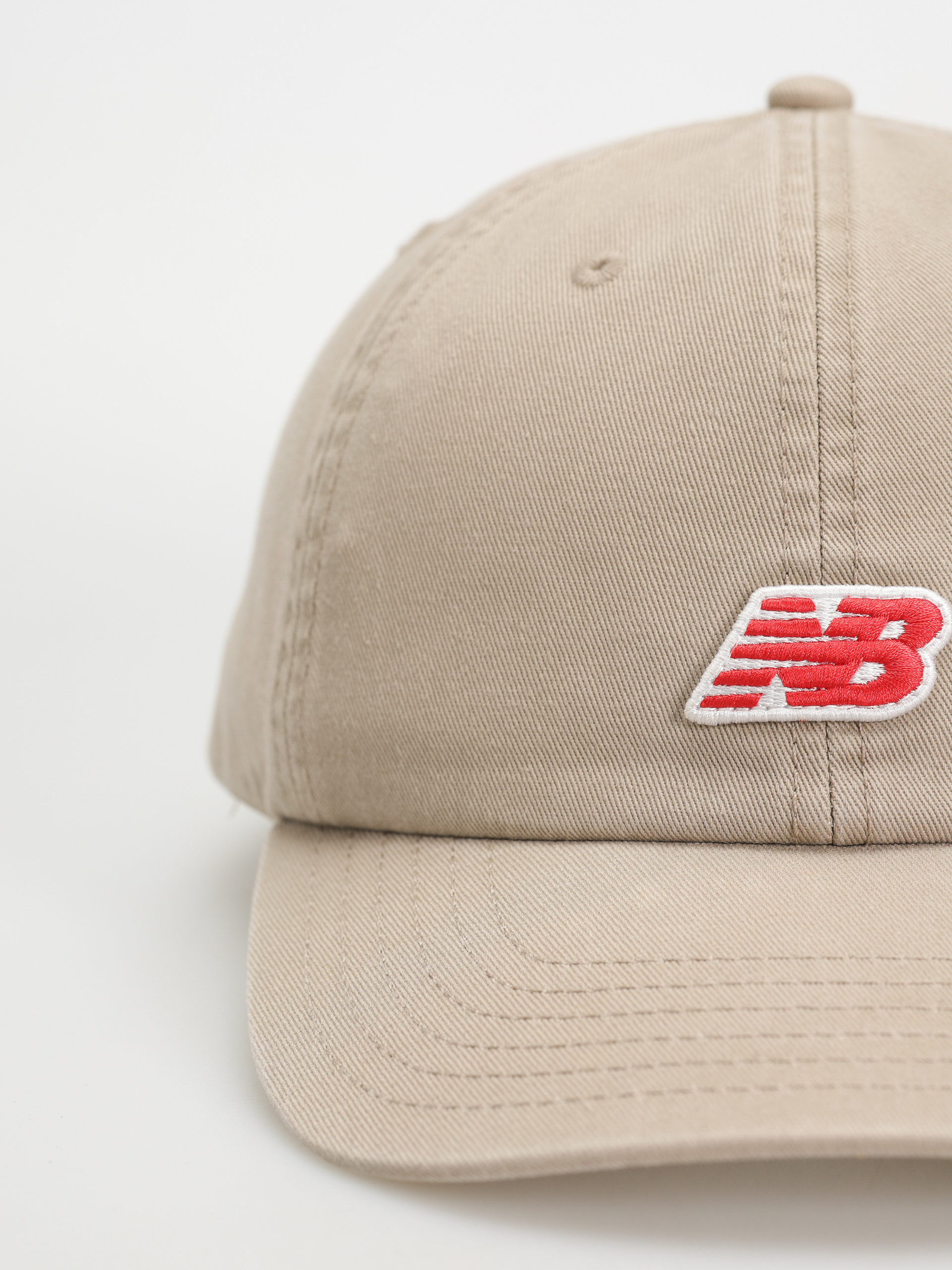 Czapka z daszkiem New Balance 6 Panel Patch Logo (stonewar)