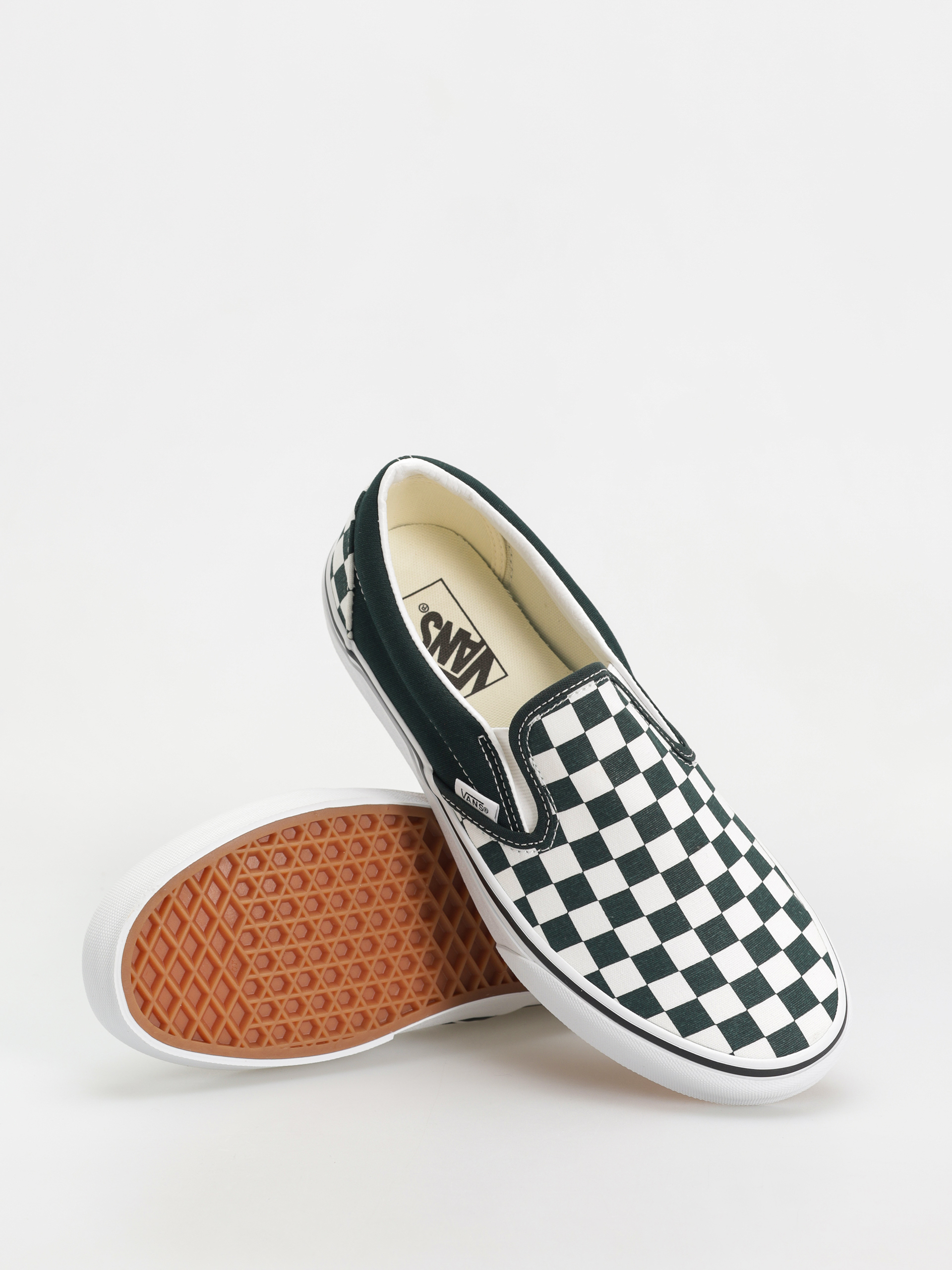 Buty Vans Classic Slip On - zielony (color theory