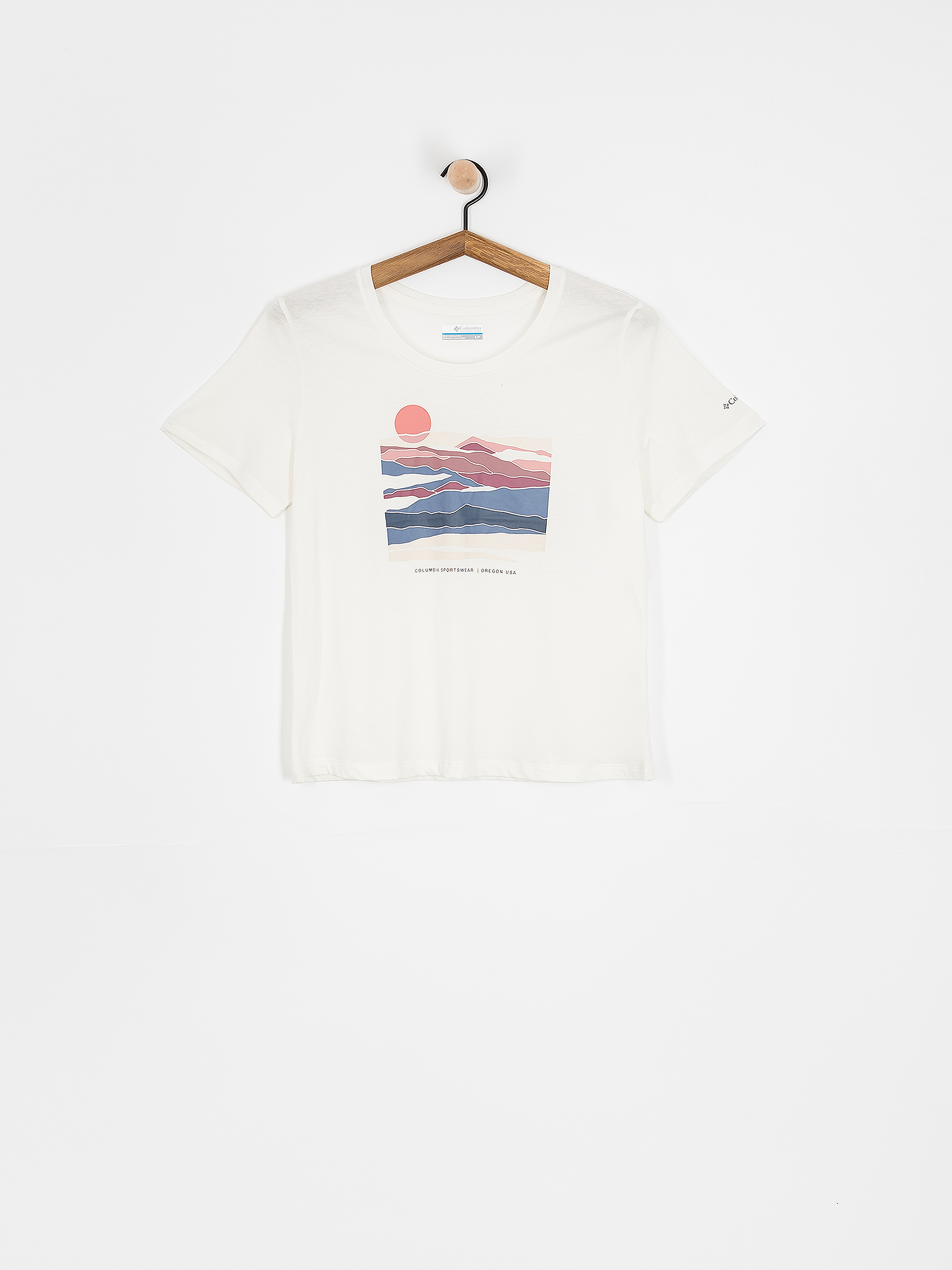 T-shirt Columbia Ruby Springs Graphic Wmn (sea salt/foggy)