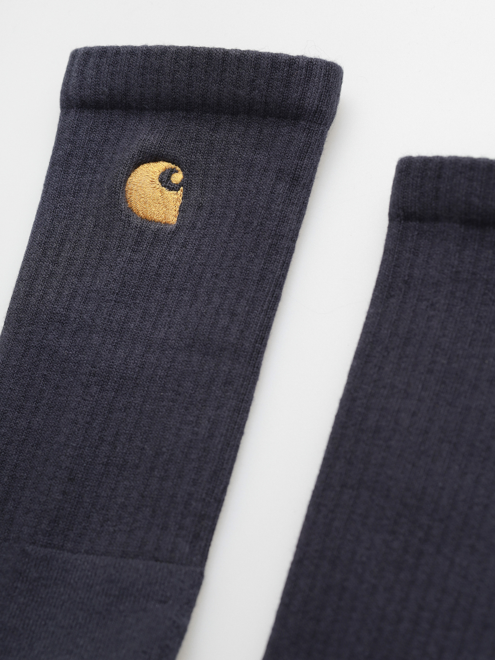 Skarpetki Carhartt WIP Chase (dark navy/gold)