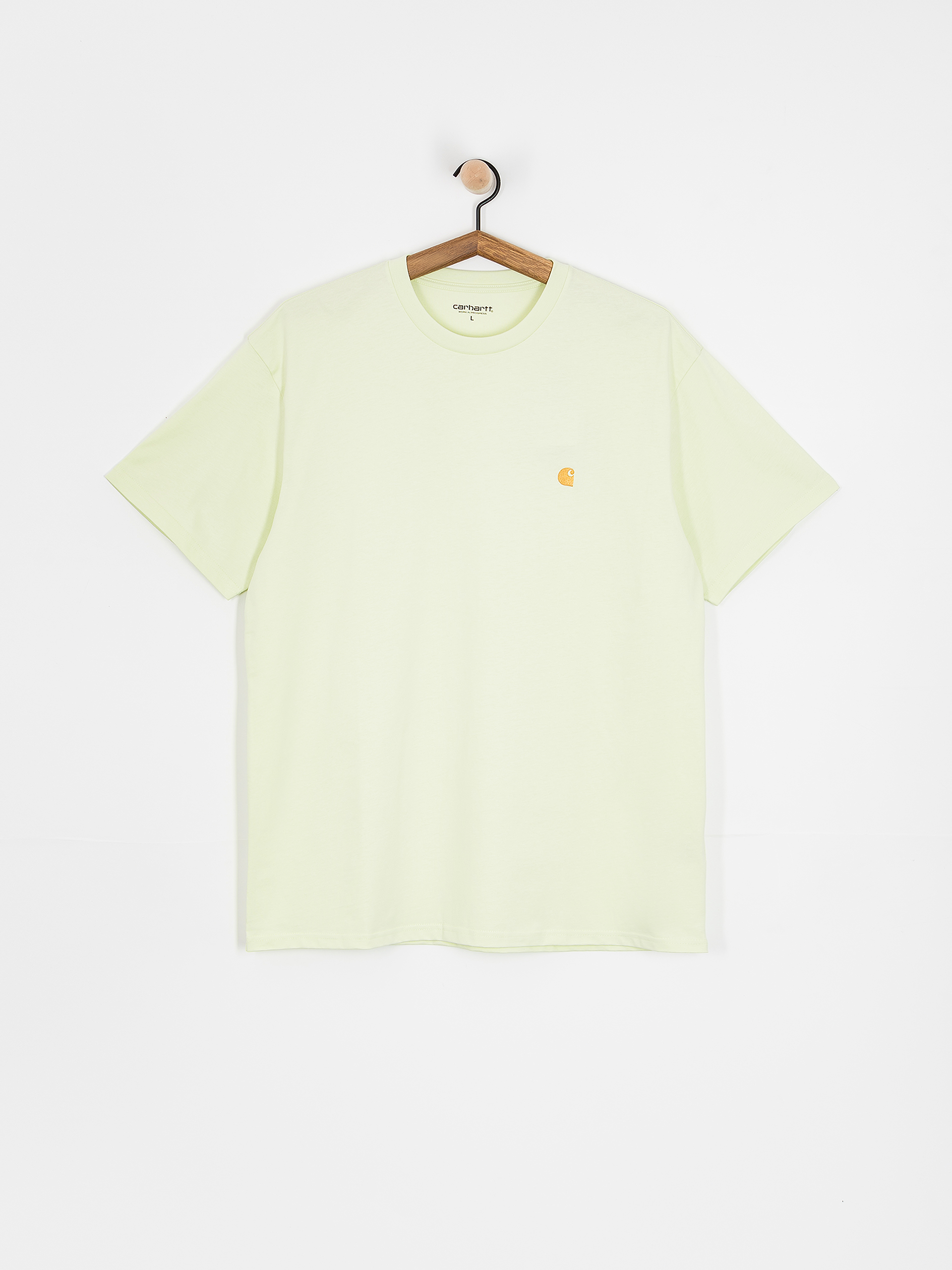 T-shirt Carhartt WIP Chase (air green/gold)