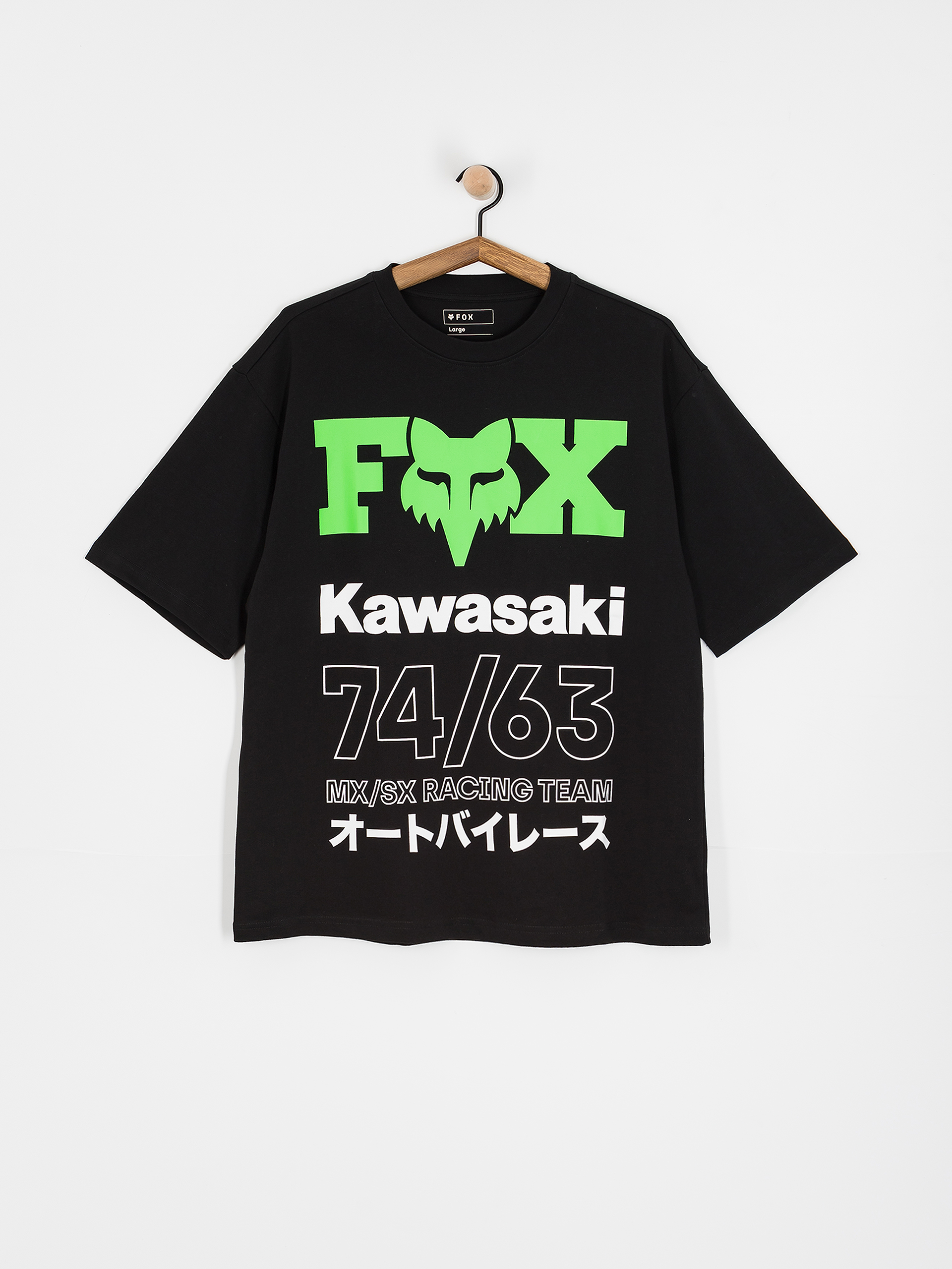 T-shirt Fox Kawi Oversized (black)